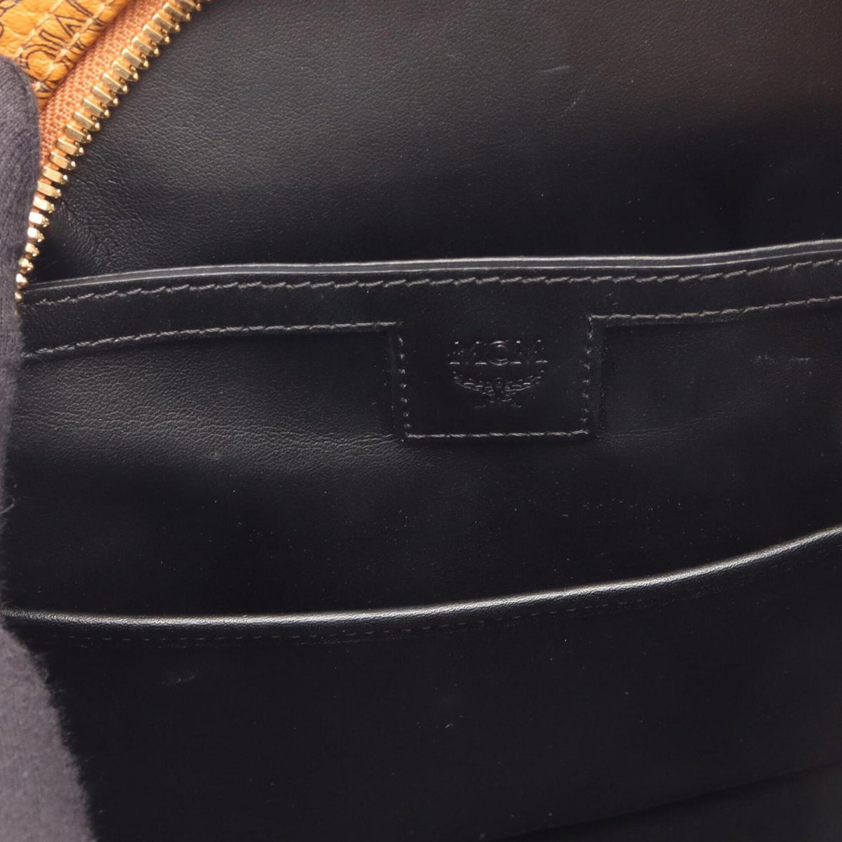 Mcm Brown Leather Backpack (Pre-Owned)