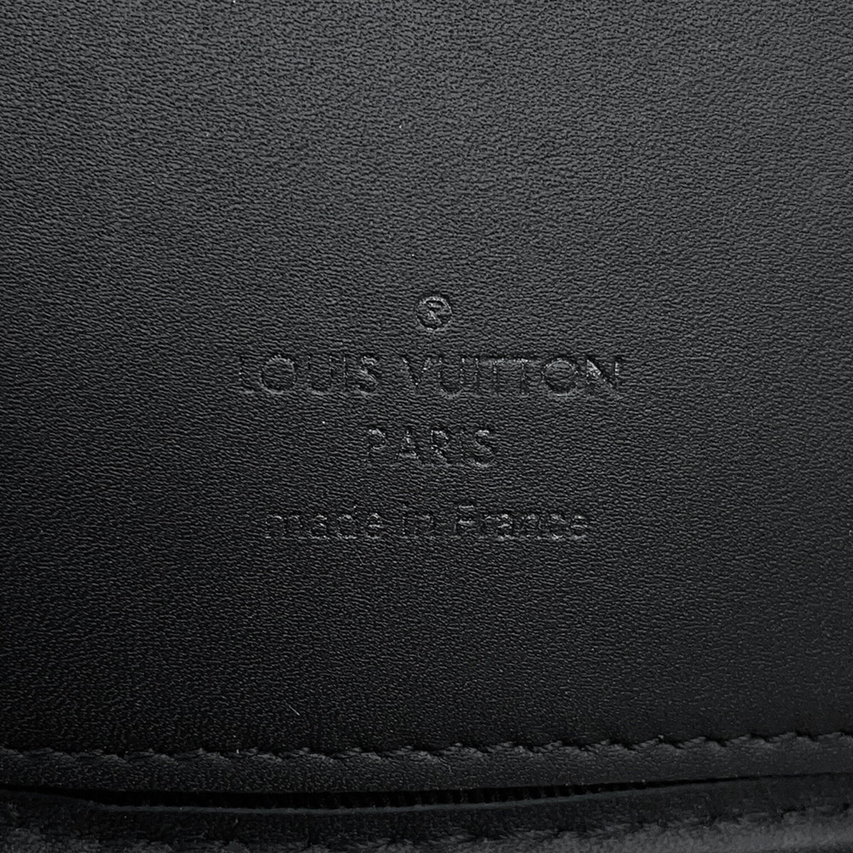 Louis Vuitton Monogram Eclipse Black Noir Monogram Eclipse Pouch Shoulder Bag (Pre-Owned)