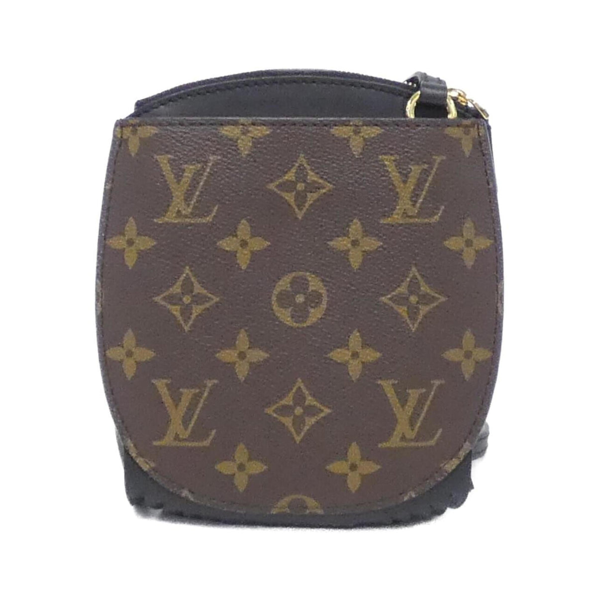 Louis Vuitton Monogram Marron Coated Canvas Shoulder Bag (Pre-Owned)