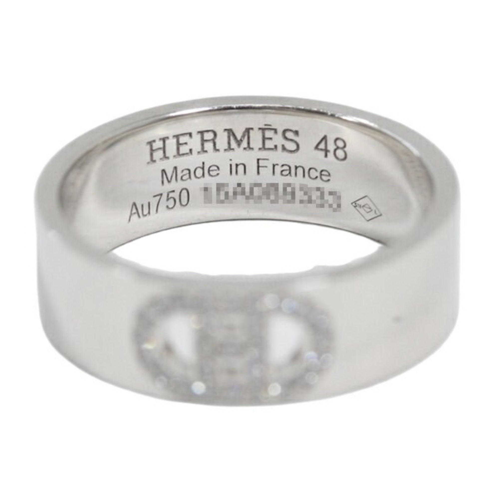 Hermes Chaine D'ancre Band Ring (Pre-Owned)