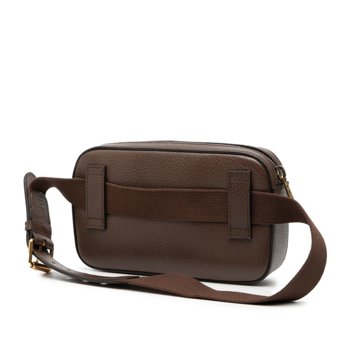 Gucci Brown Leather Fanny Pack (Pre-Owned)