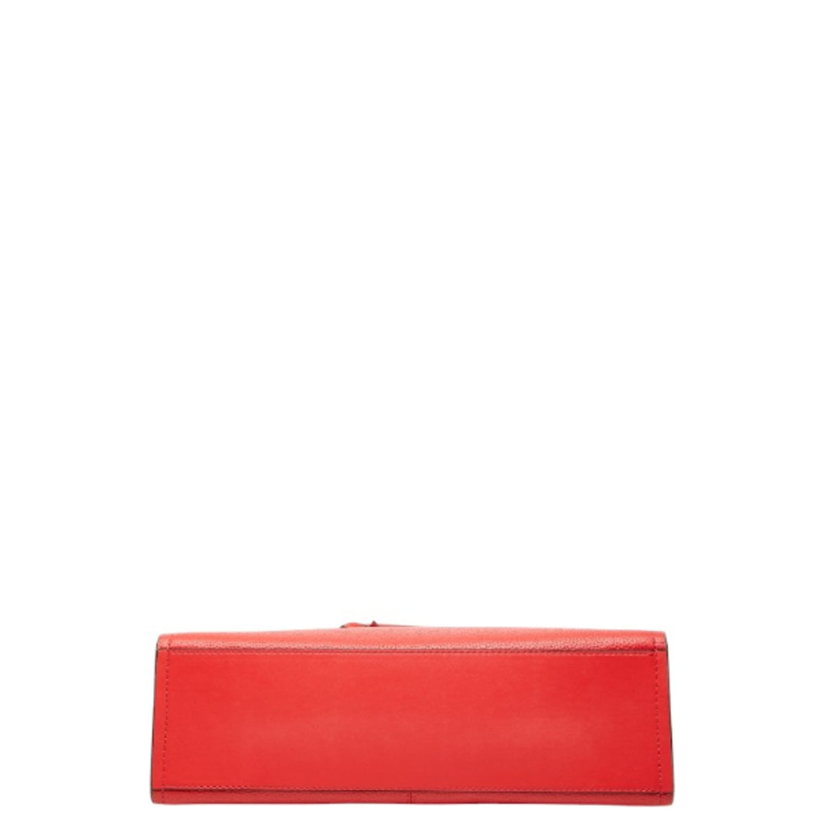 Michael Kors Red Color Leather Handbag Shoulder Bag Tote Bag (Pre-Owned)