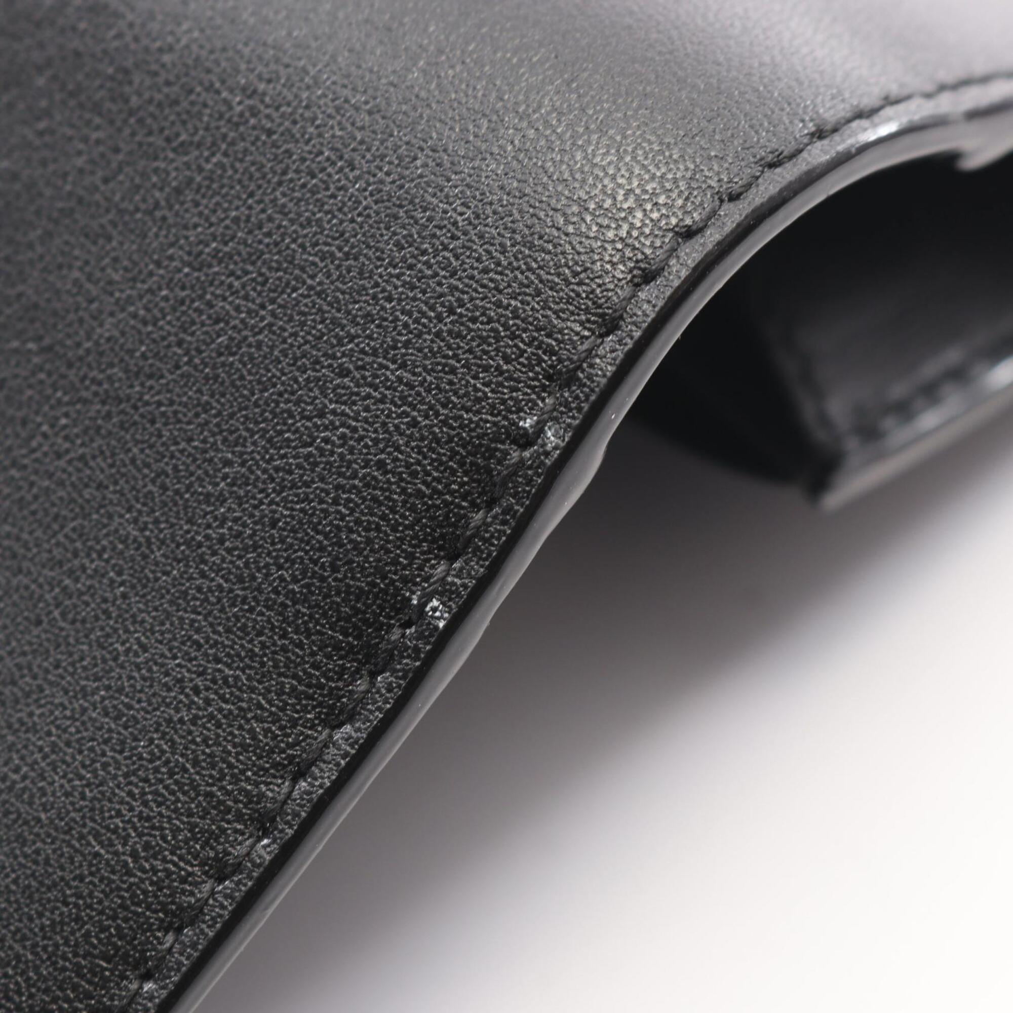 Bally Black Multi-Color Leather Long Wallet (Bi-Fold) (Pre-Owned)