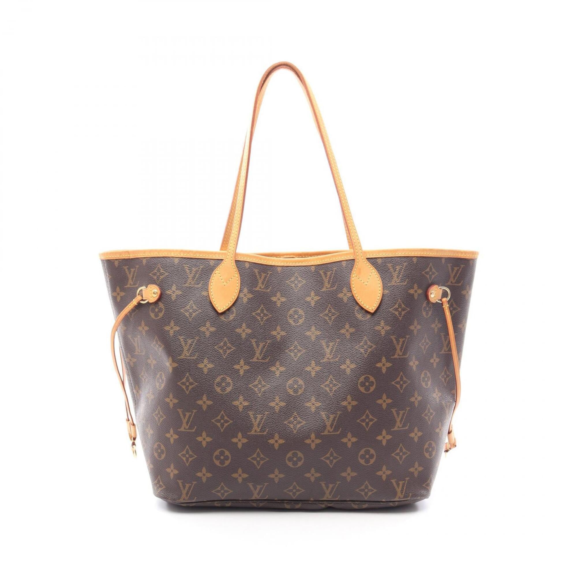 Louis Vuitton Brown Pvc Leather Handbag Tote Bag (Pre-Owned)