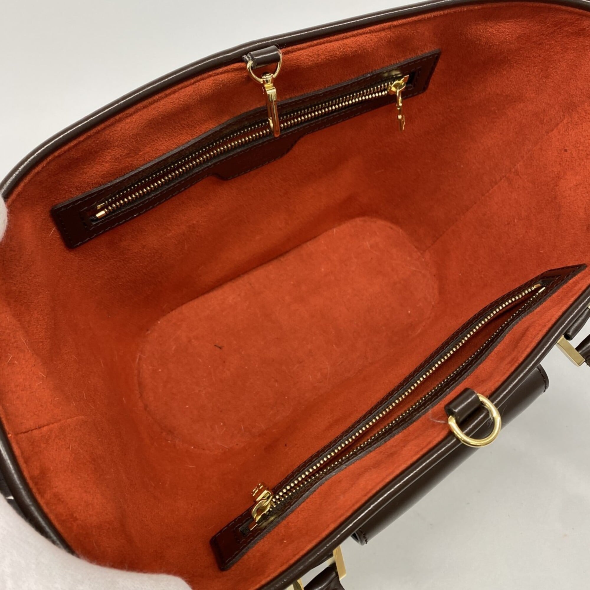 Louis Vuitton Ebene Handbag (Pre-Owned)
