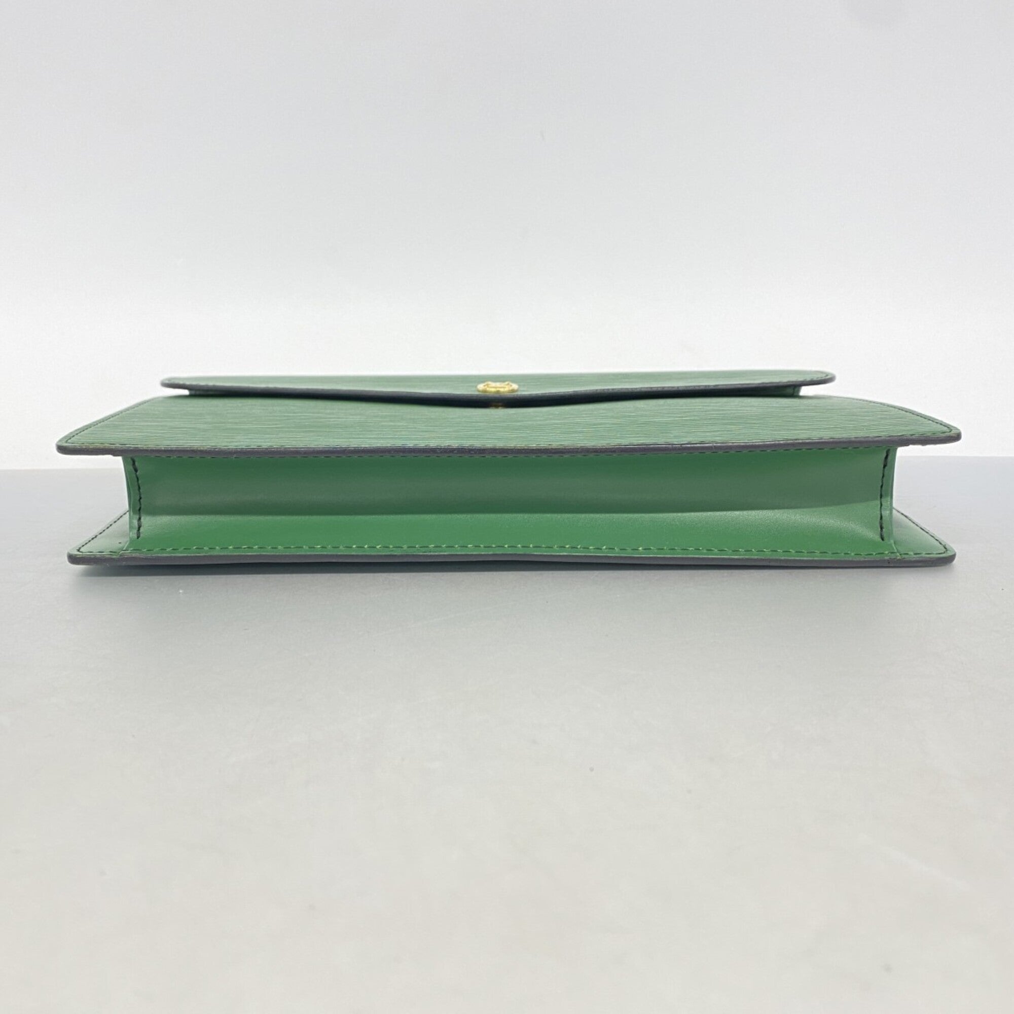Louis Vuitton Borneo Green Clutch Bag (Pre-Owned)