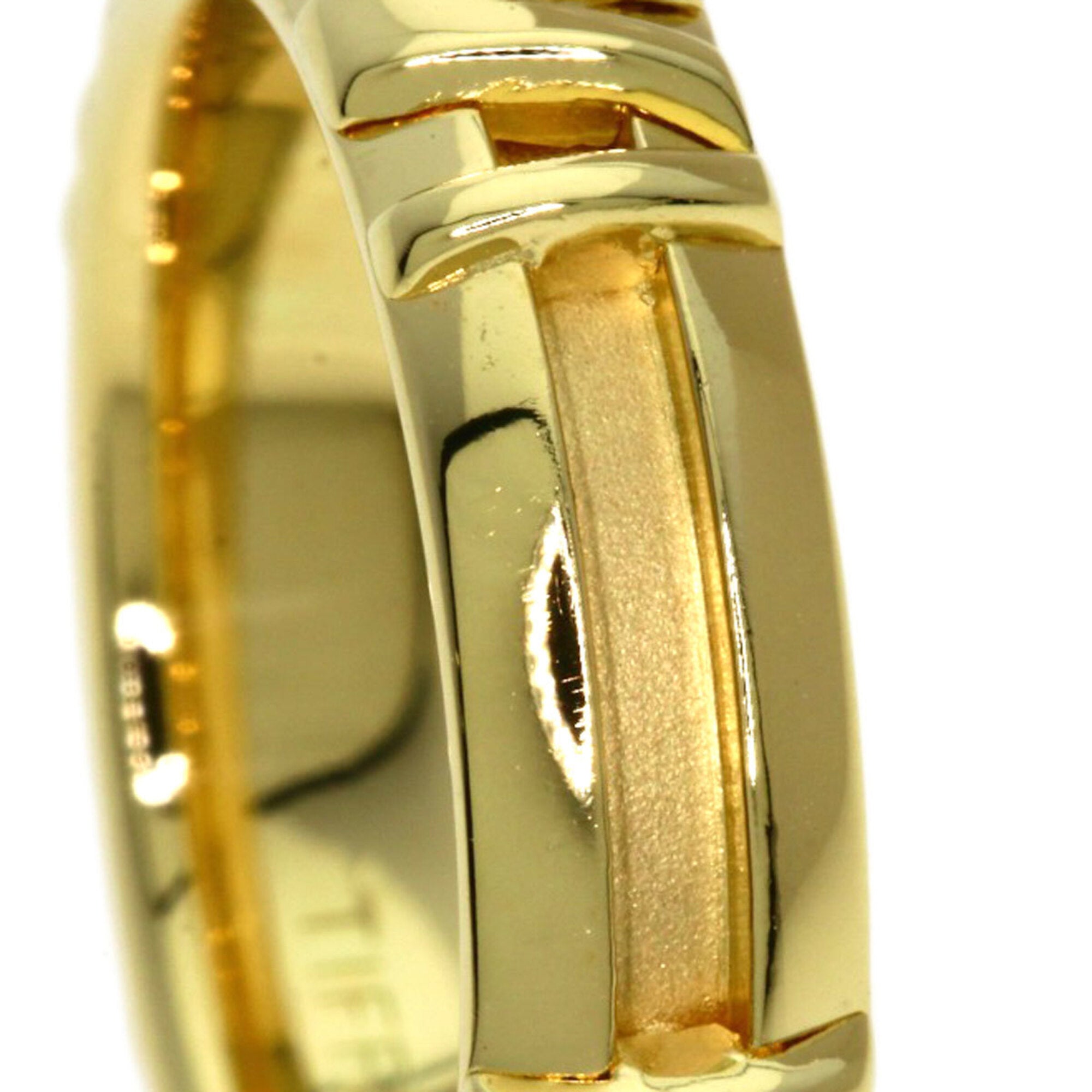 Tiffany Atlas Yellow Gold (18K) Band Ring (Pre-Owned)
