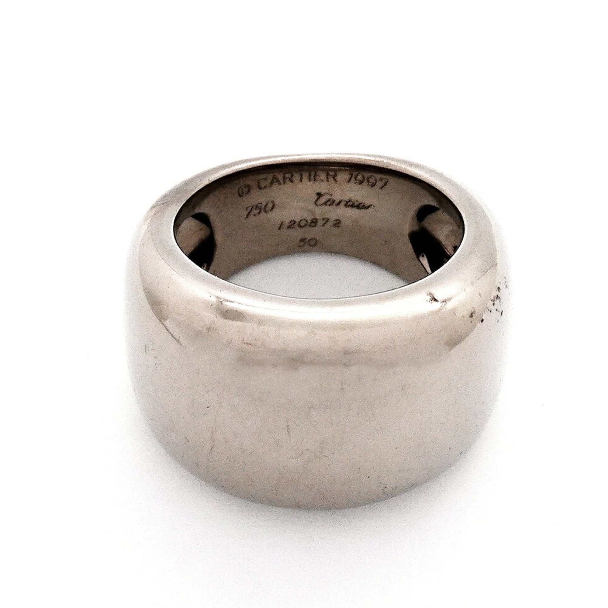 Cartier White Gold (18K) Band Ring (Pre-Owned)