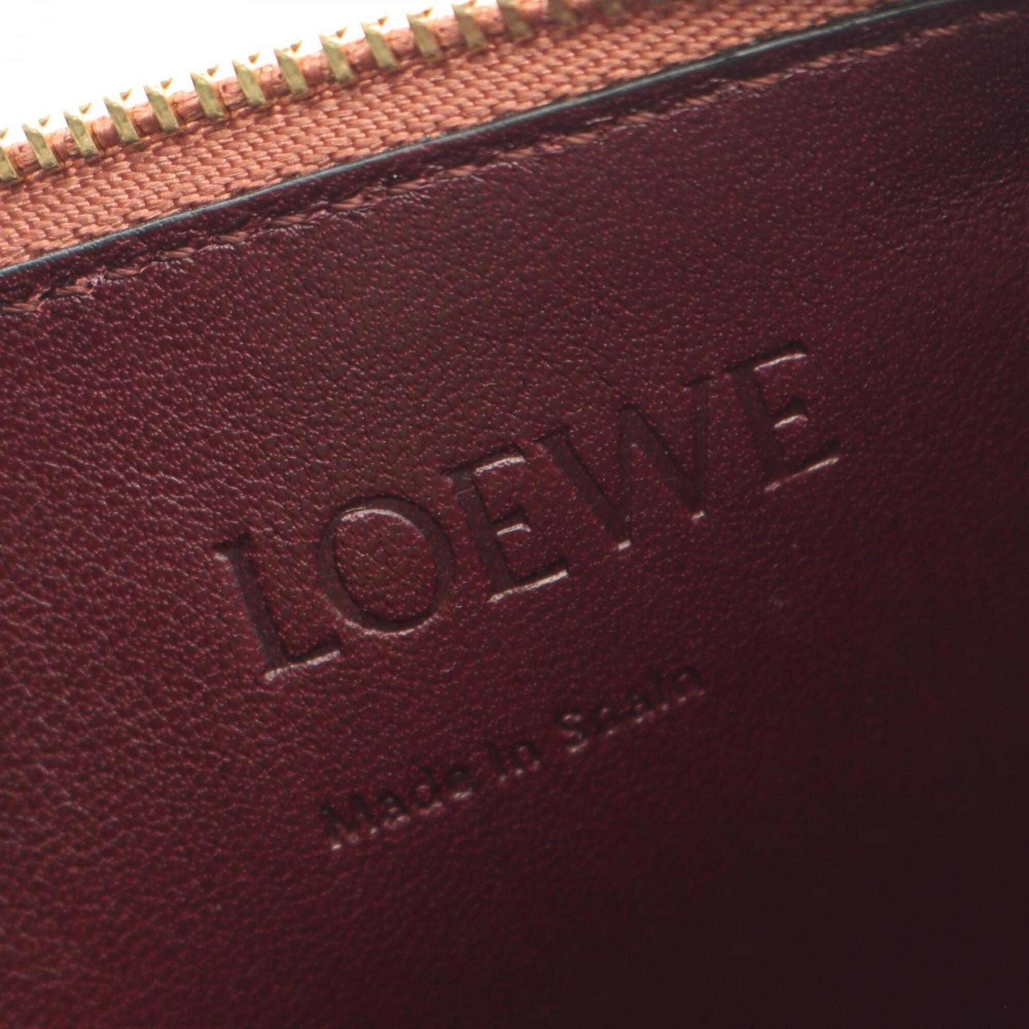 Loewe Brown Leather Handbag Pouch Shoulder Bag (Pre-Owned)