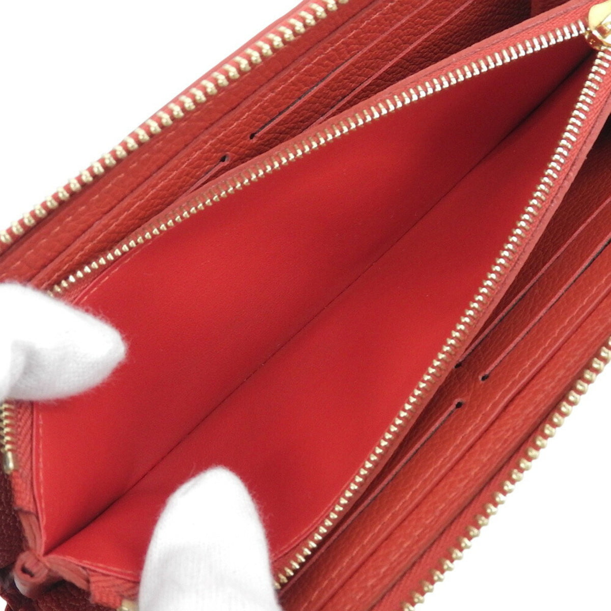 Louis Vuitton Marine Rouge Monogram Navy Monogram Empreinte Coin Purse/Coin Case (Pre-Owned)