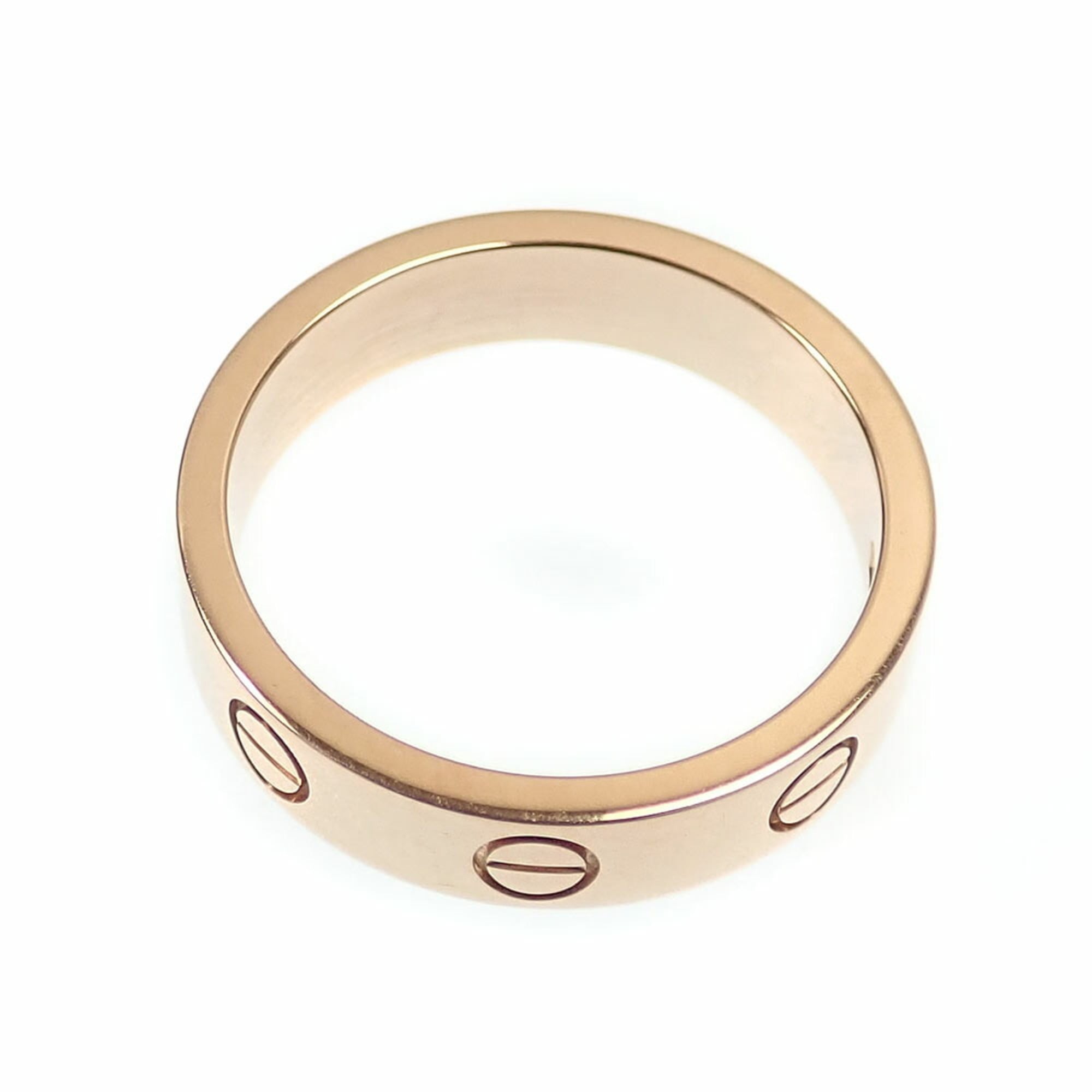 Cartier Love Pink Gold (18K) Band Ring (Pre-Owned)