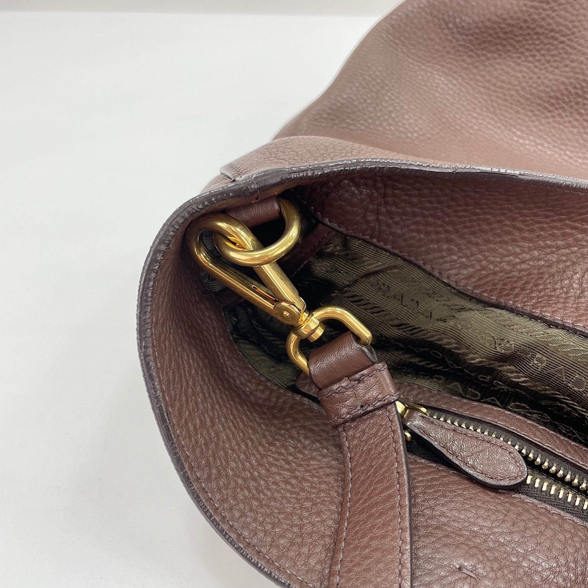 Prada Brown Tote Bag (Pre-Owned)