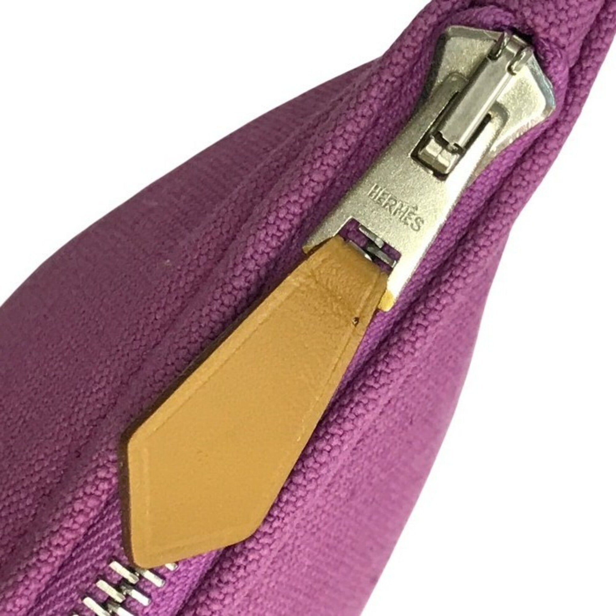 Hermes Canvas Pouch (Pre-Owned)