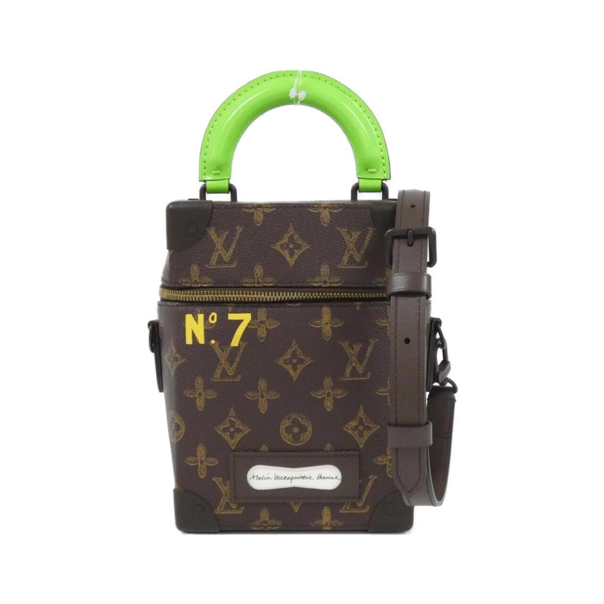 Louis Vuitton Marron Coated Canvas Handbag (Pre-Owned)