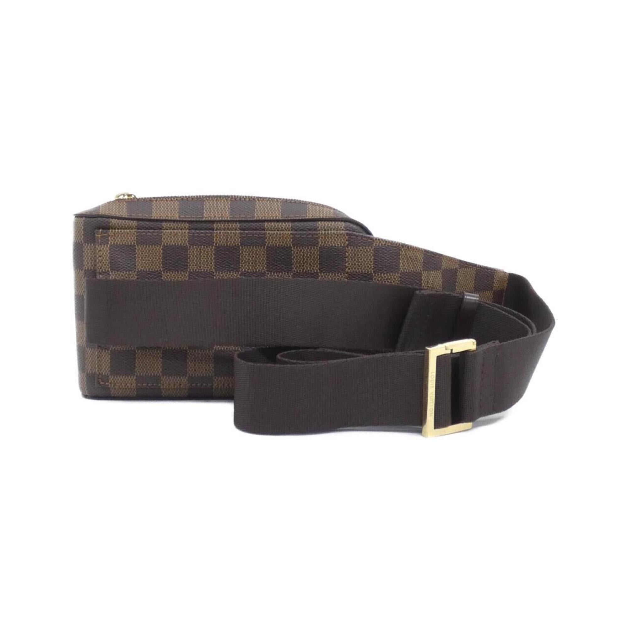 Louis Vuitton Ebene Coated Canvas Shoulder Bag (Pre-Owned)