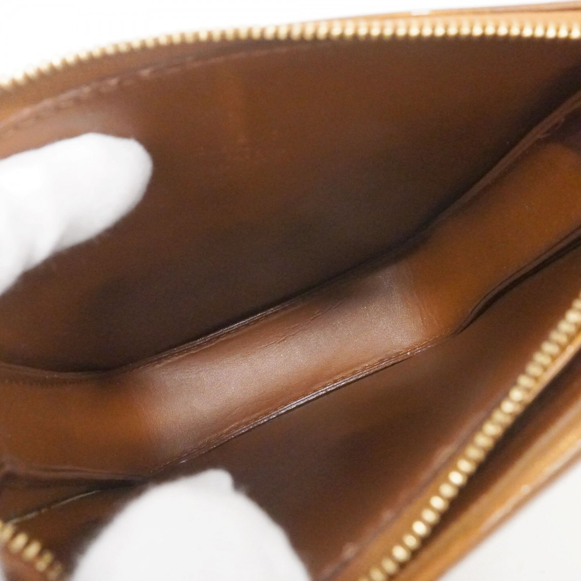 Louis Vuitton Bronze Handbag (Pre-Owned)