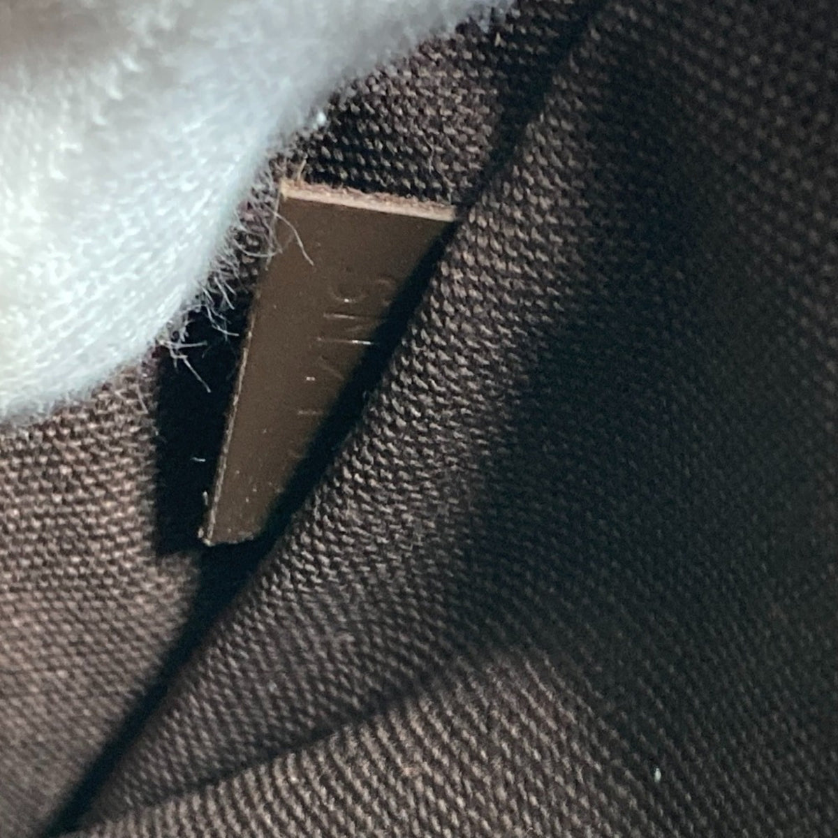 Louis Vuitton Damier Brown Ebene Damier Canvas Pochette (Pre-Owned)