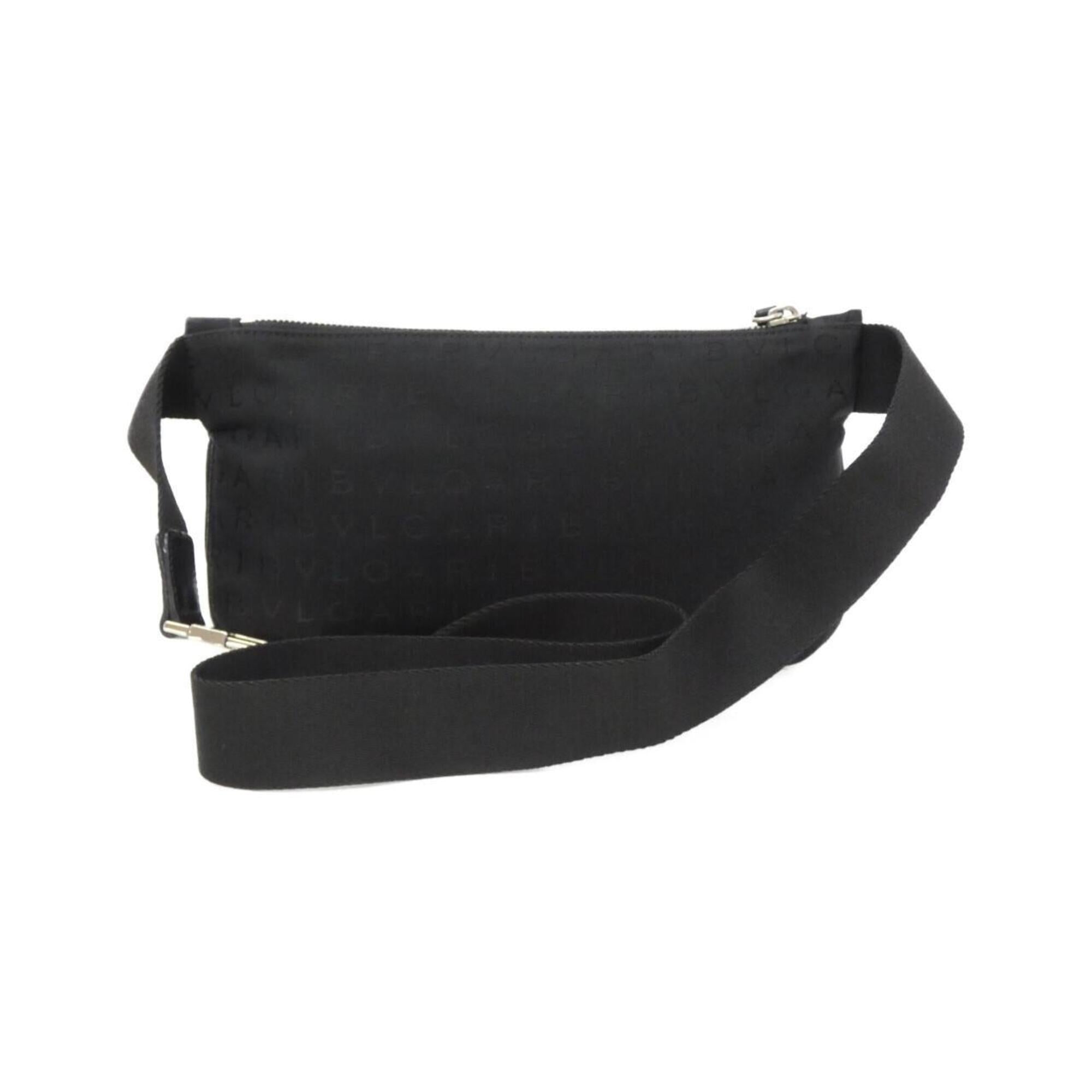 Unspecified Black Canvas Fanny Pack (Pre-Owned)