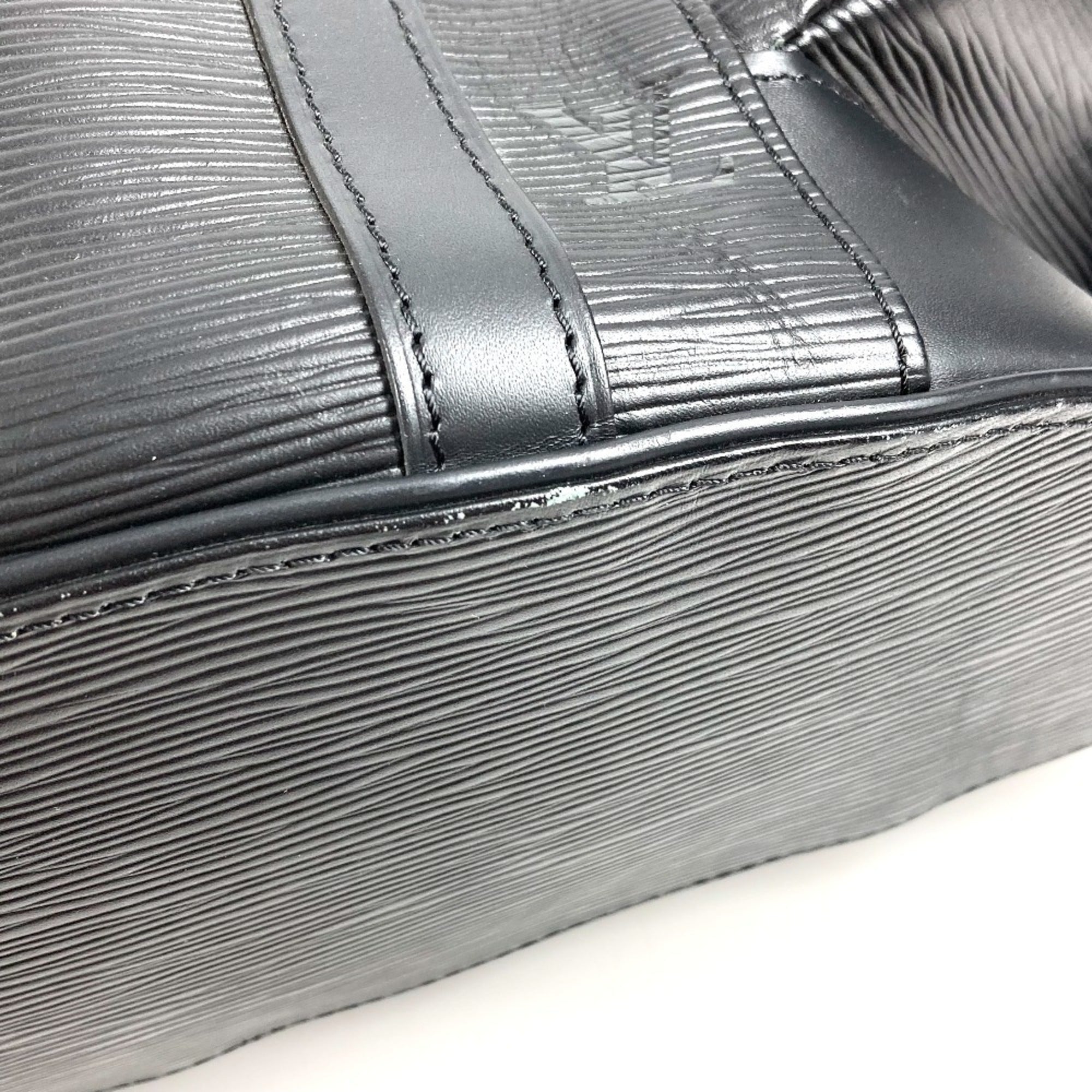 Louis Vuitton Black Noir Epi Leather Backpack (Pre-Owned)