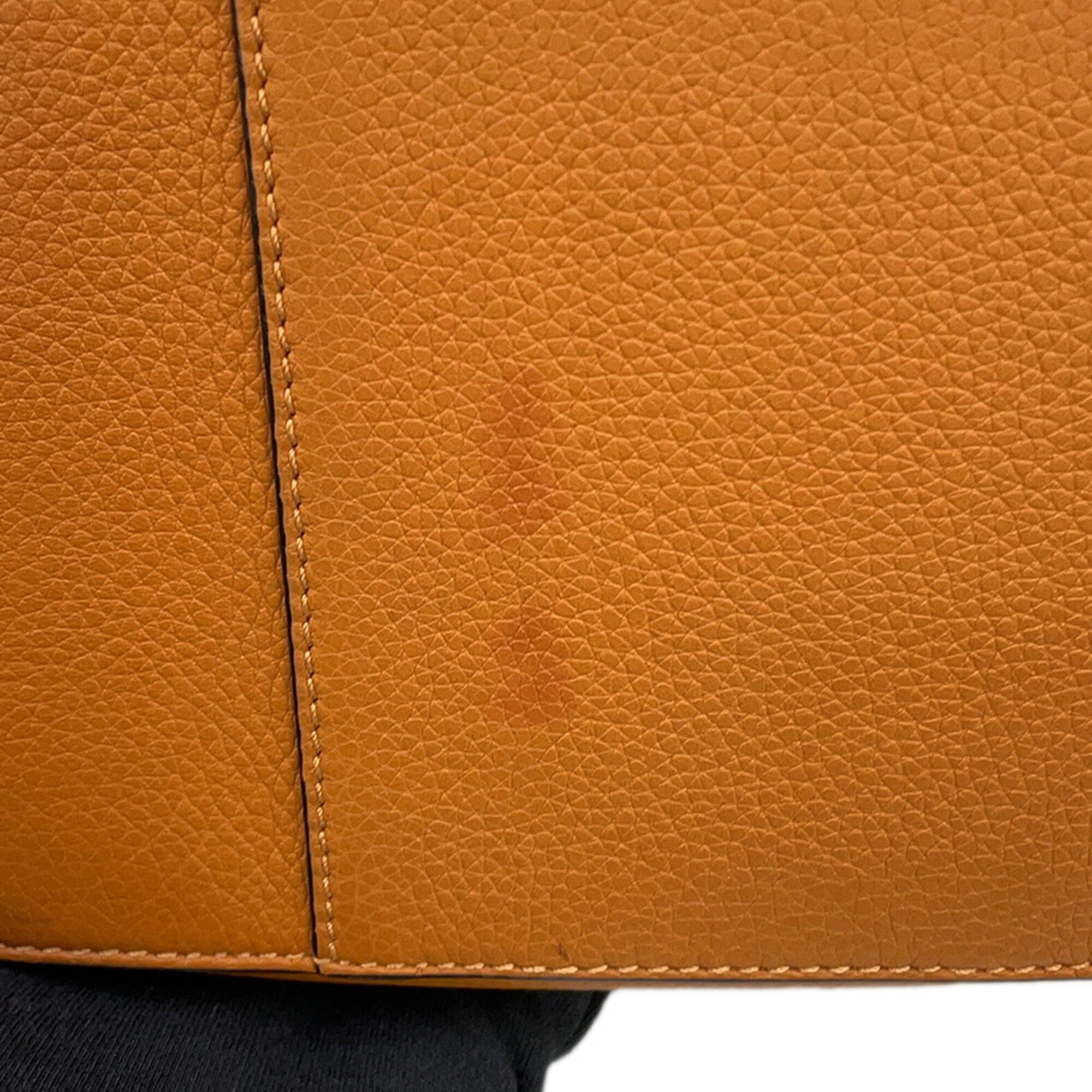 Loewe Brown Light Camel Leather Handbag (Pre-Owned)