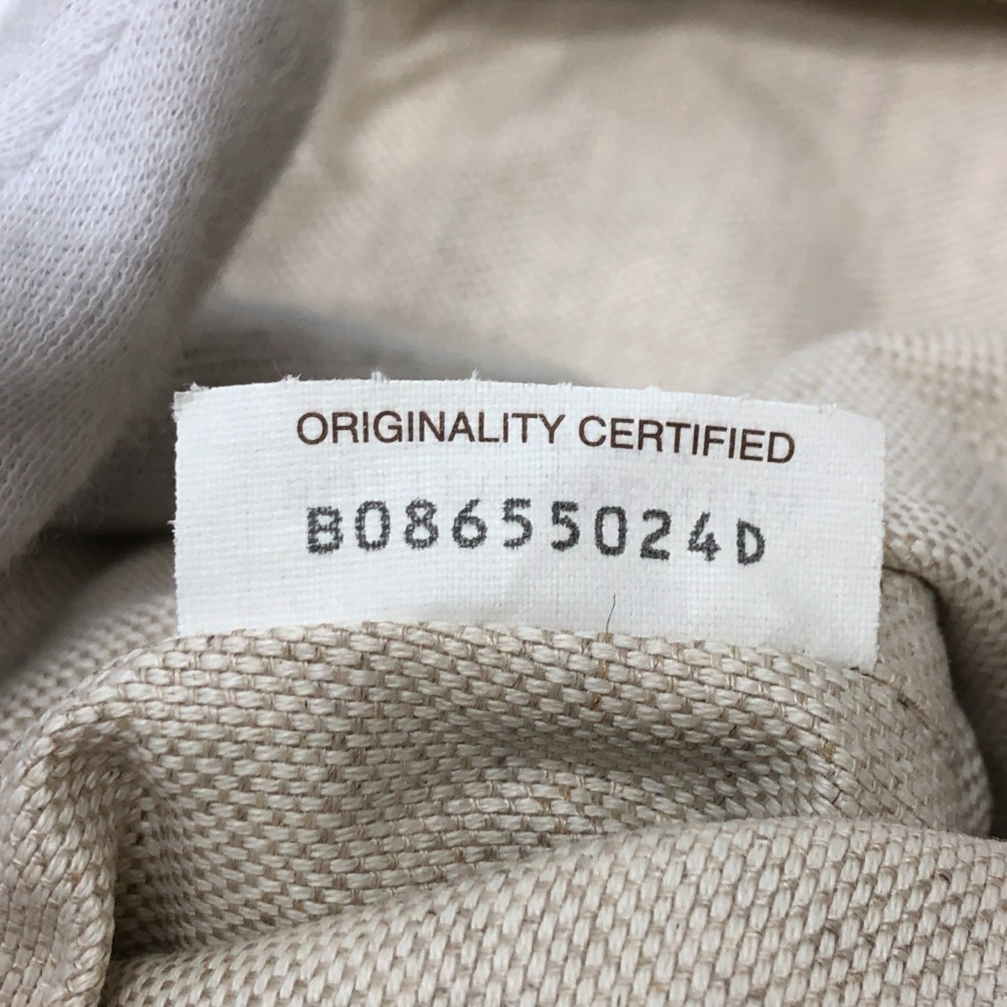 Bottega Veneta Beige Canvas Pouch (Pre-Owned)