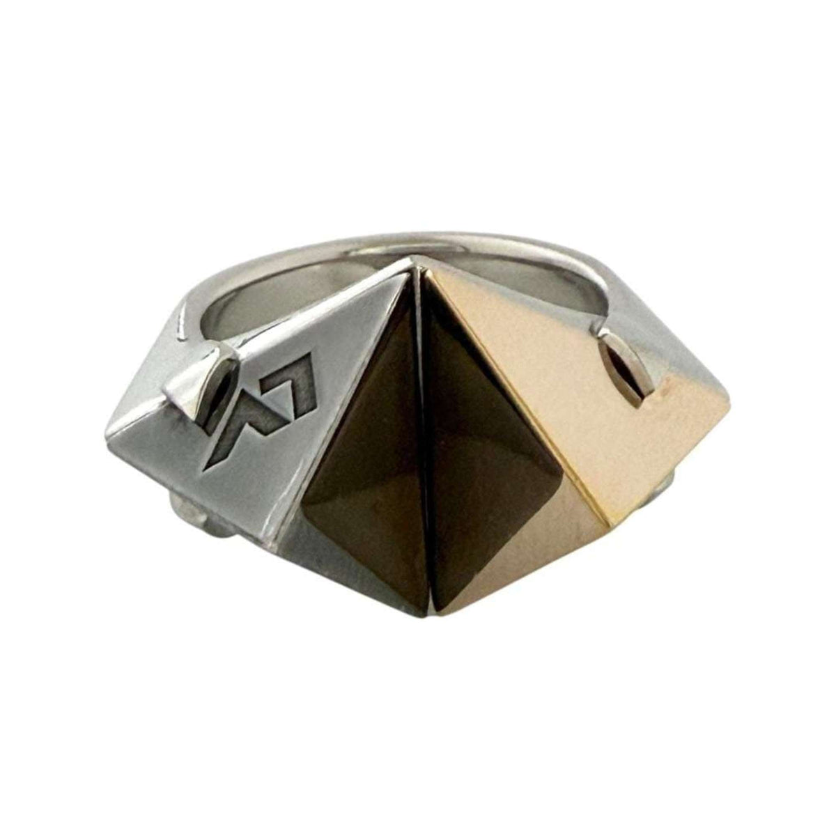 Louis Vuitton Metal Band Ring (Pre-Owned)