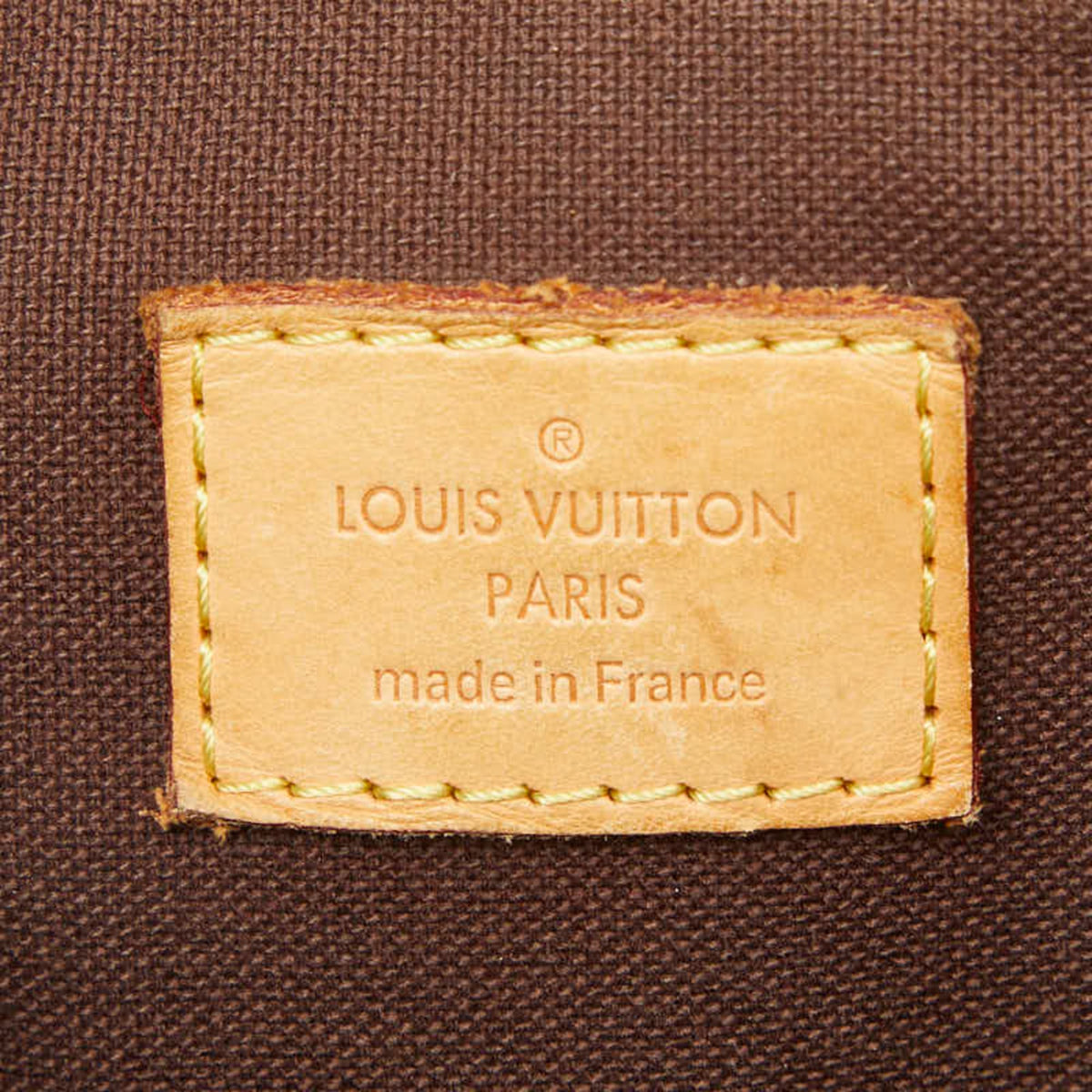 Louis Vuitton Brown Pvc Leather Shoulder Bag (Pre-Owned)