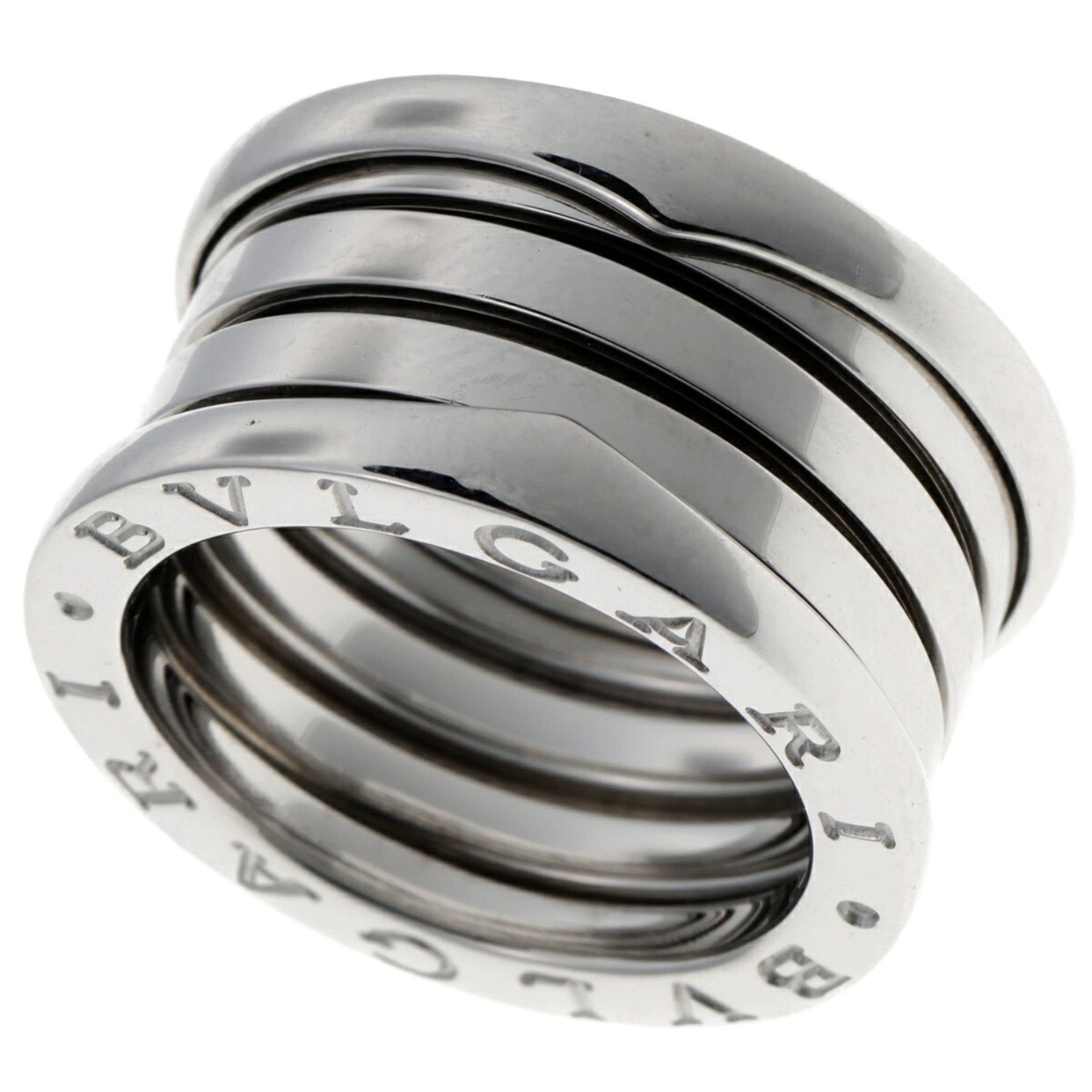 Bvlgari B.Zero1 White Gold White Gold (18K) Band Ring (Pre-Owned)
