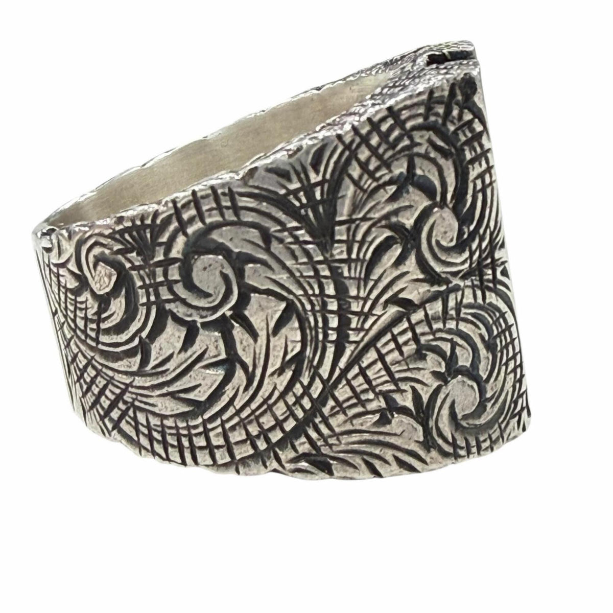 Gucci Silver Silver 925 Band Ring (Pre-Owned)