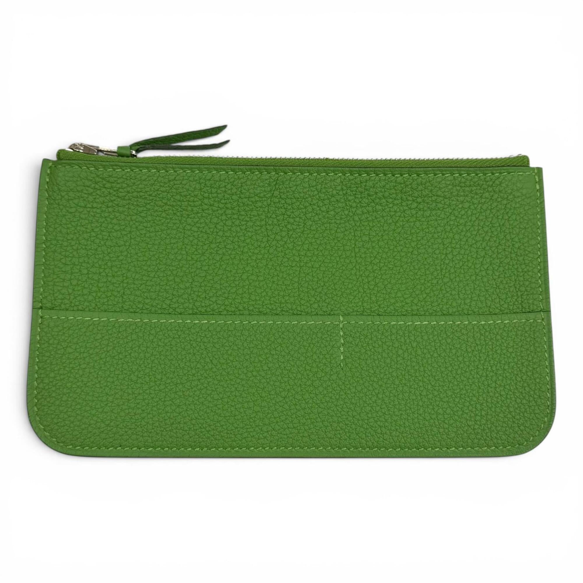 Hermes Bambou Togo Leather Long Wallet (Bi-Fold) (Pre-Owned)