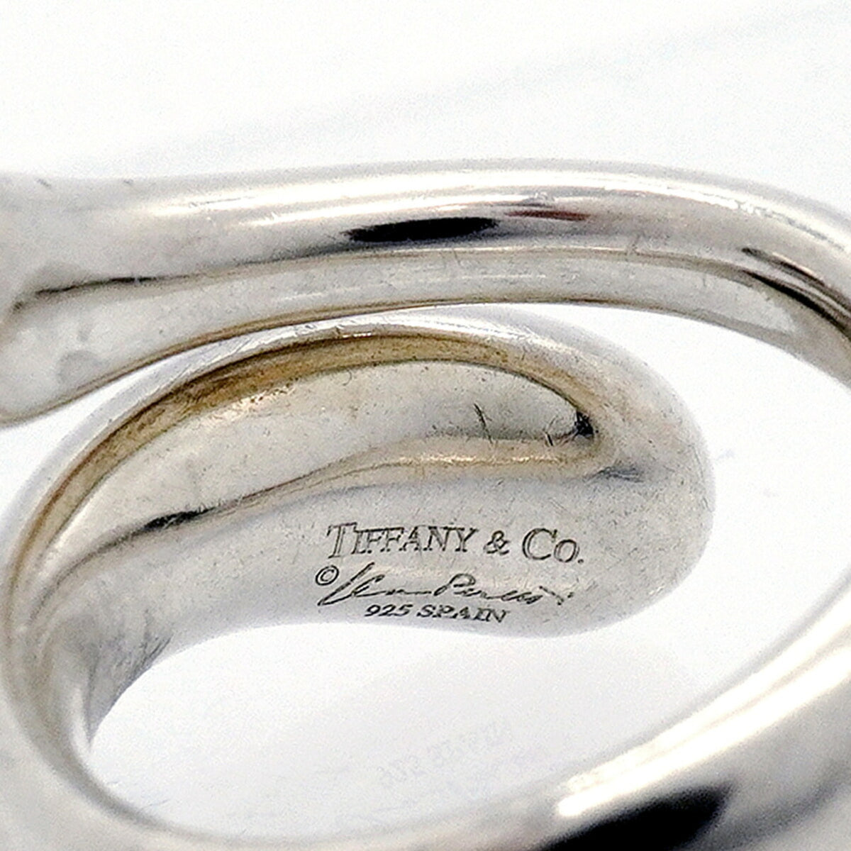 Tiffany Silver 925 Band Ring (Pre-Owned)