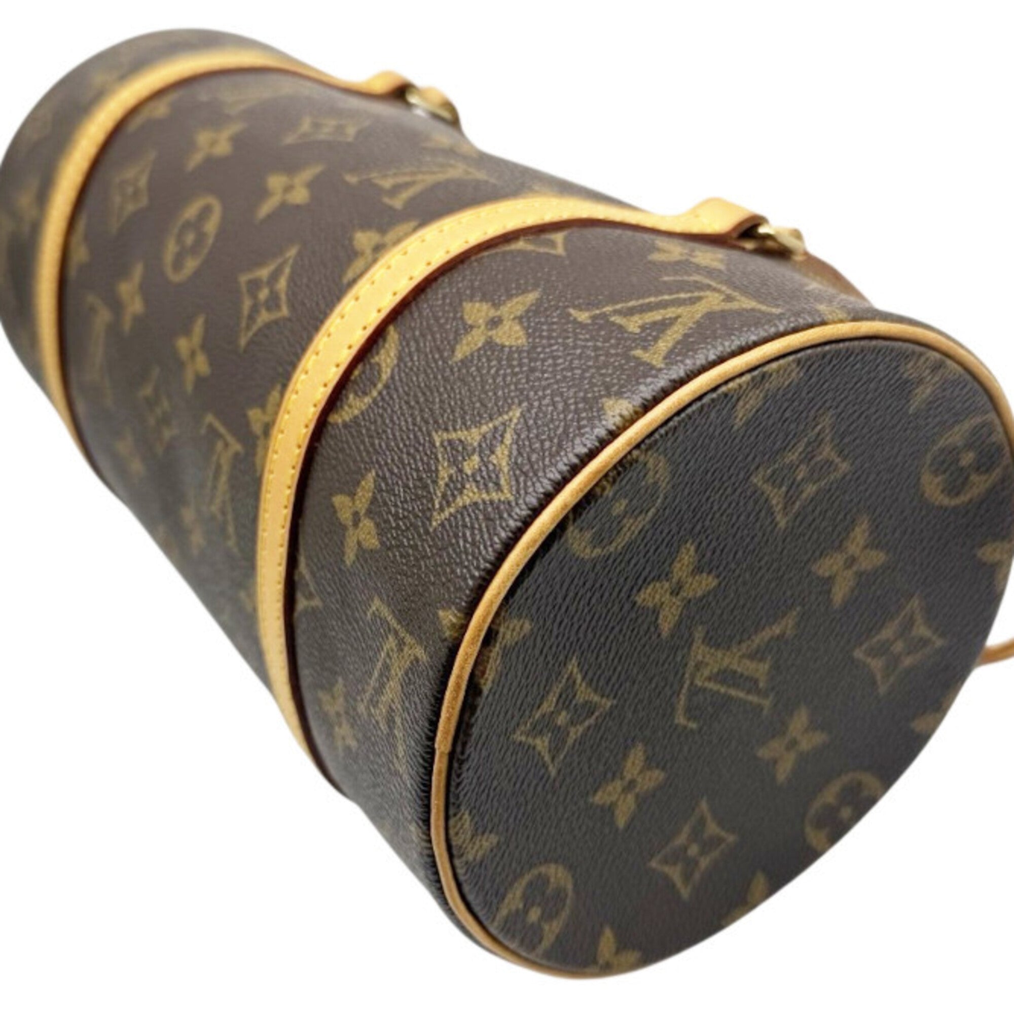 Louis Vuitton Brown Monogram Boston Bag Handbag (Pre-Owned)