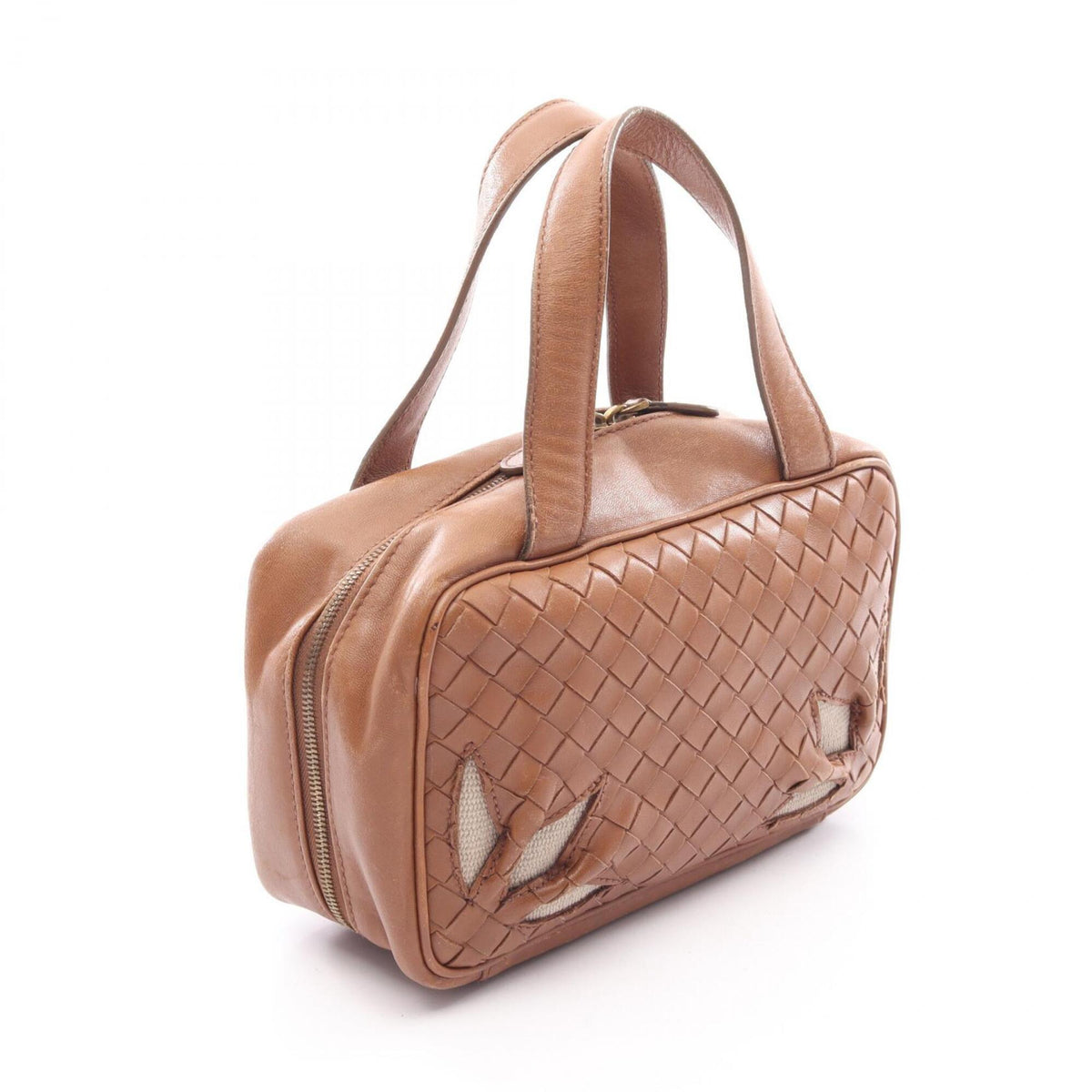 Bottega Veneta Brown Leather Handbag (Pre-Owned)