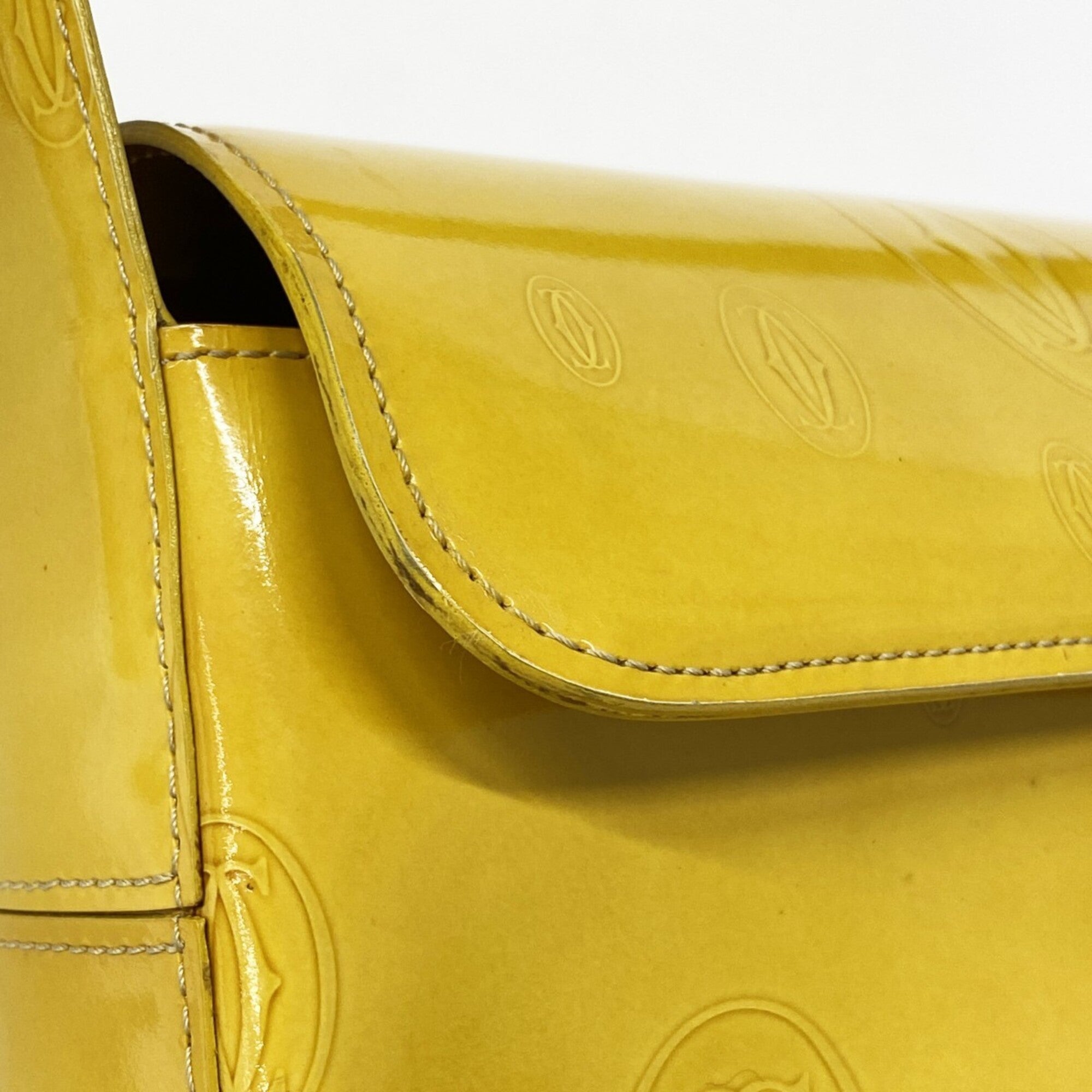 Cartier Yellow Handbag (Pre-Owned)