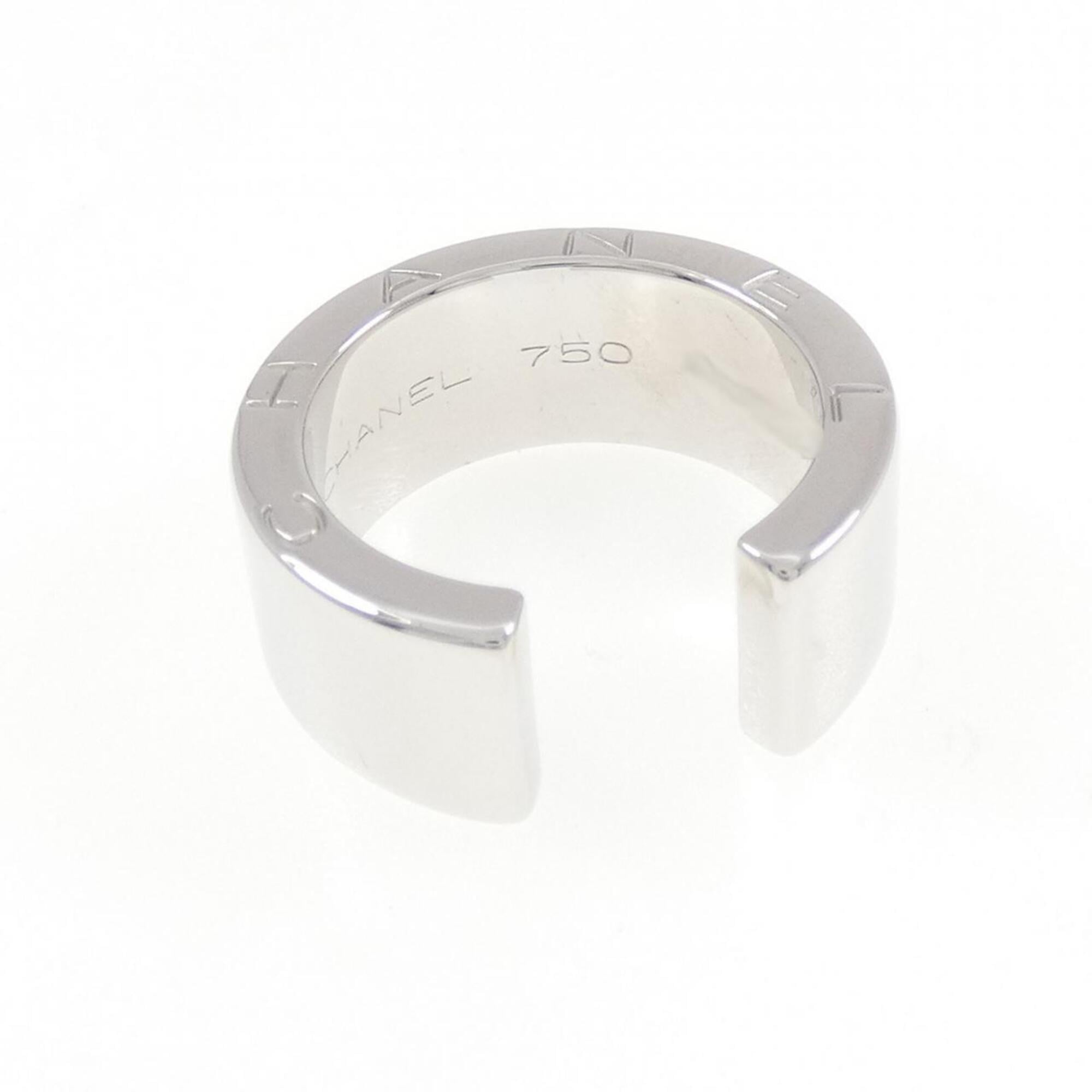 Chanel White Gold (18K) Band Ring (Pre-Owned)