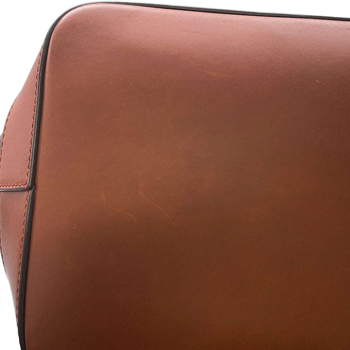 Yves Saint Laurent Brown Leather Handbag Shoulder Bag (Pre-Owned)
