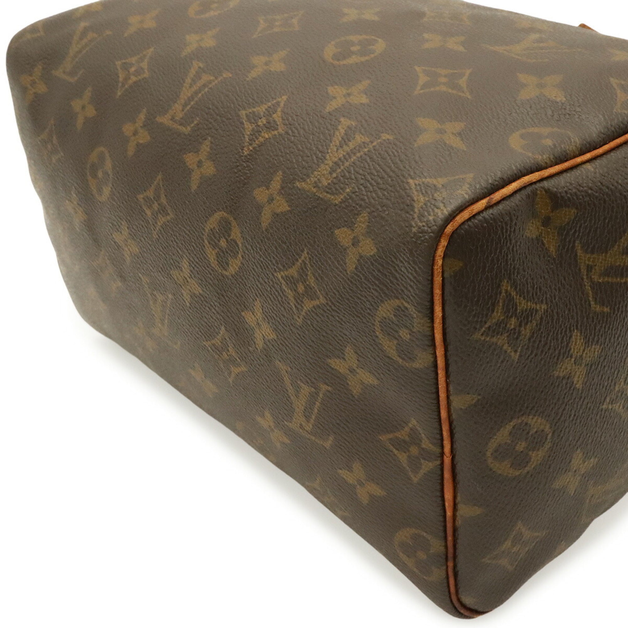 Louis Vuitton Brown Monogram Canvas Pvc Coated Canvas Boston Bag Handbag (Pre-Owned)