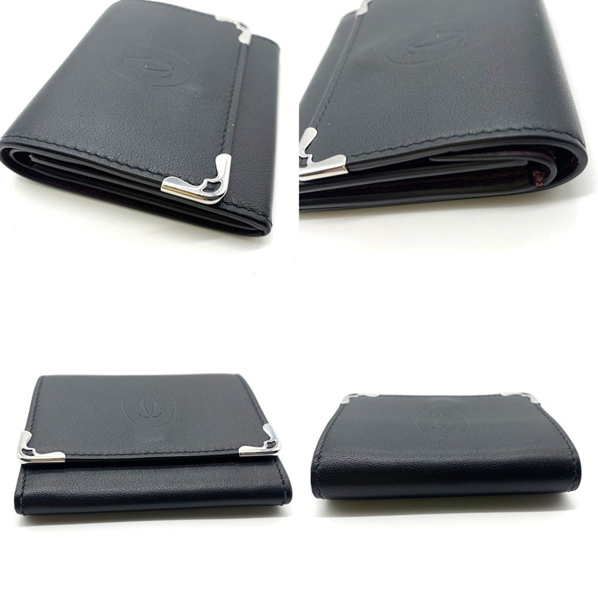 Cartier Leather Coin Purse/Coin Case (Pre-Owned)