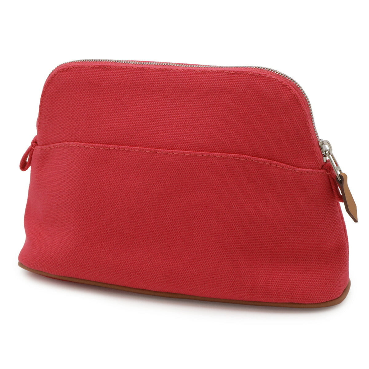 Hermes Fuchsia Canvas Pouch (Pre-Owned)