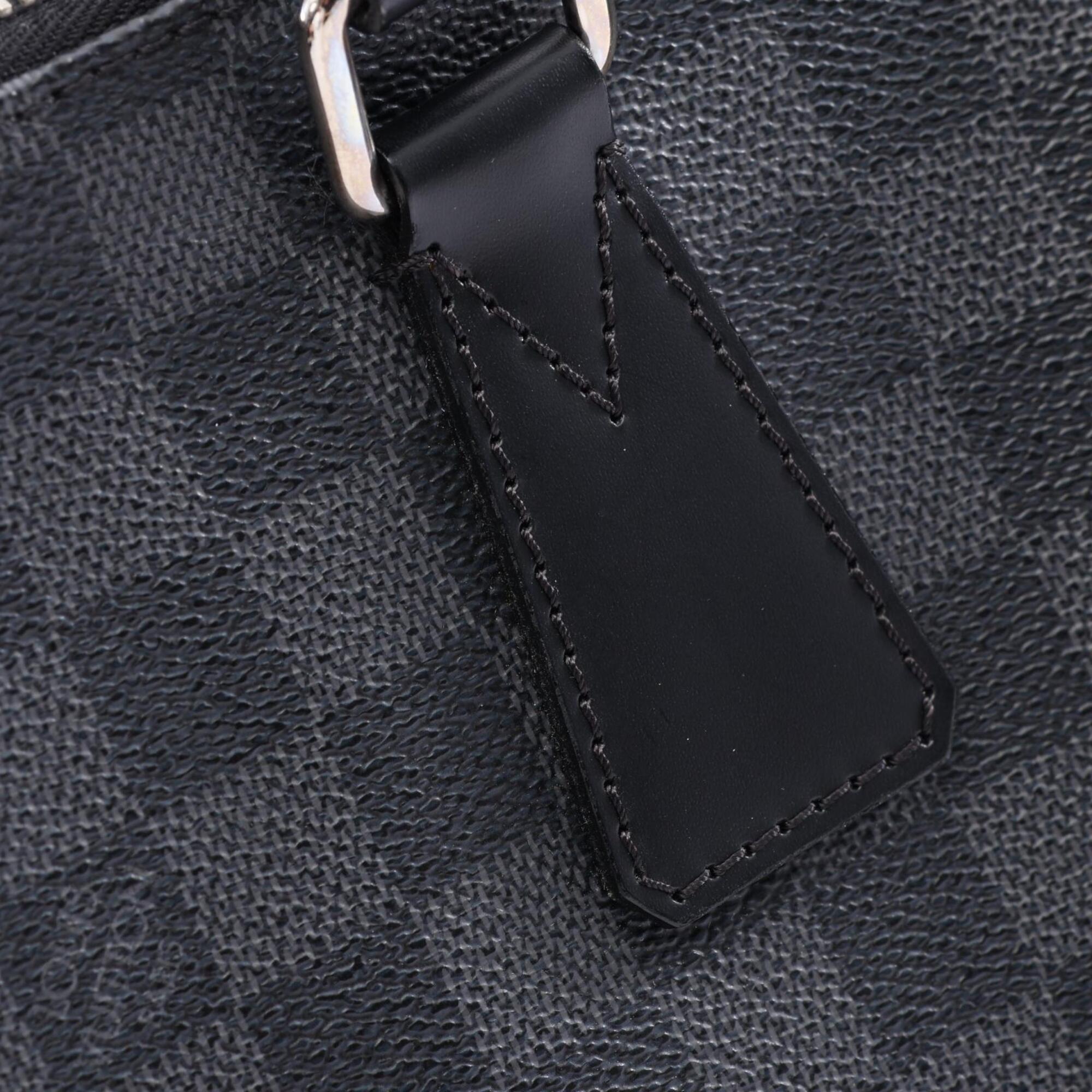 Louis Vuitton Damier Graphite Black Coated Canvas Briefcase (Pre-Owned)