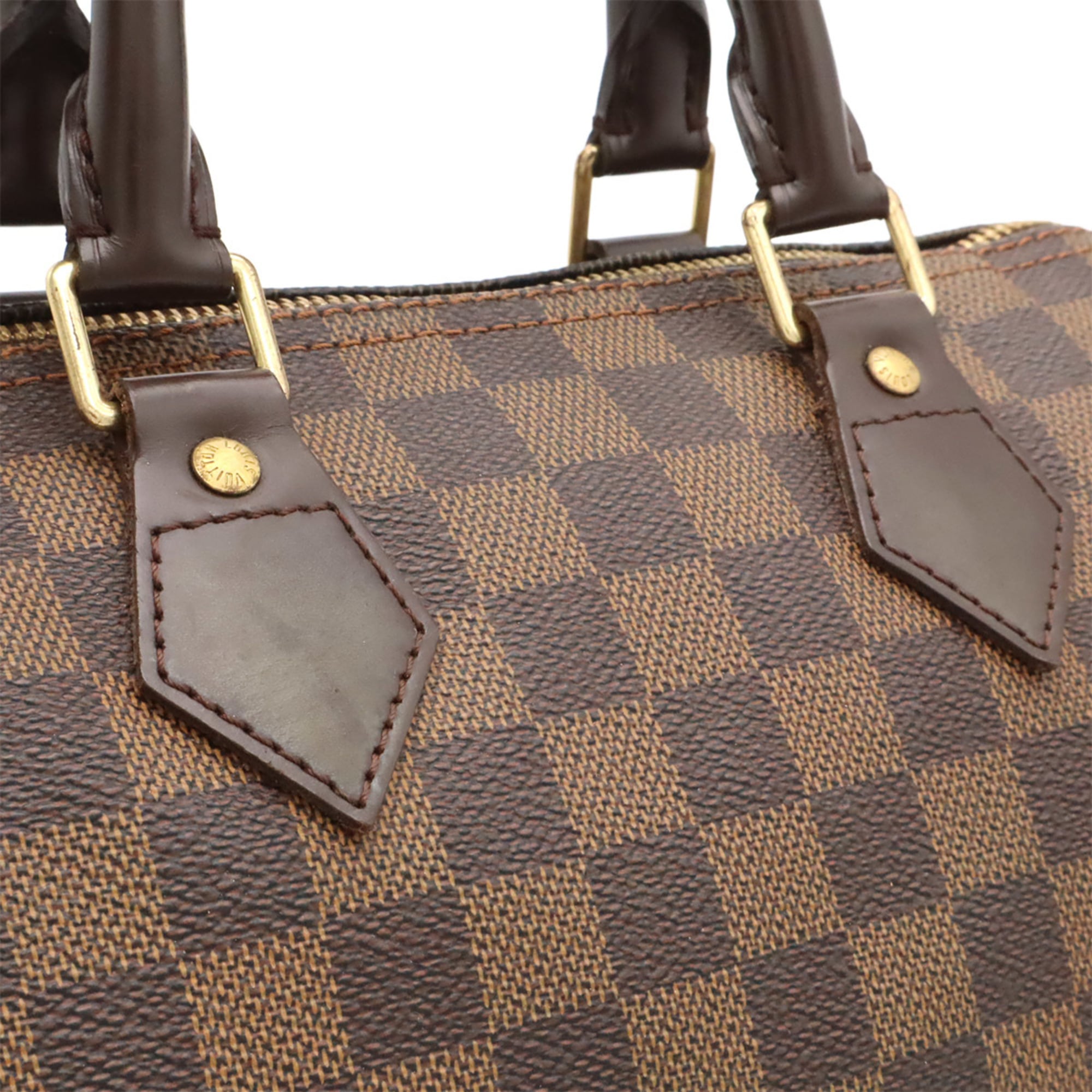 Louis Vuitton Brown Damier Canvas Pvc Handbag (Pre-Owned)
