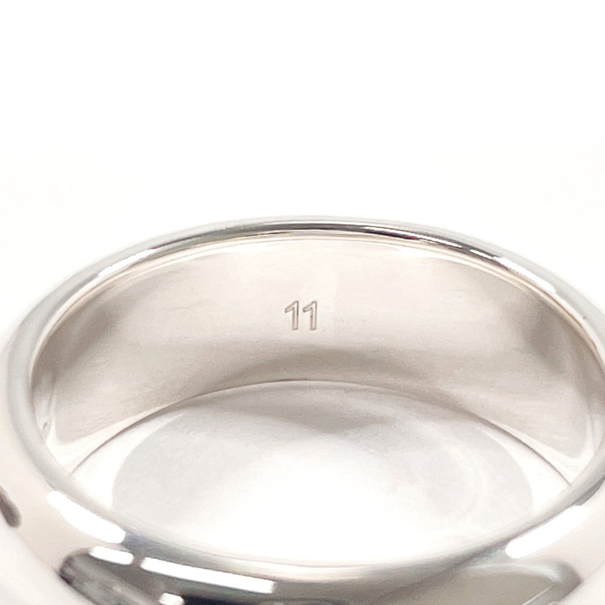 Gucci Silver Silver 925 Band Ring (Pre-Owned)