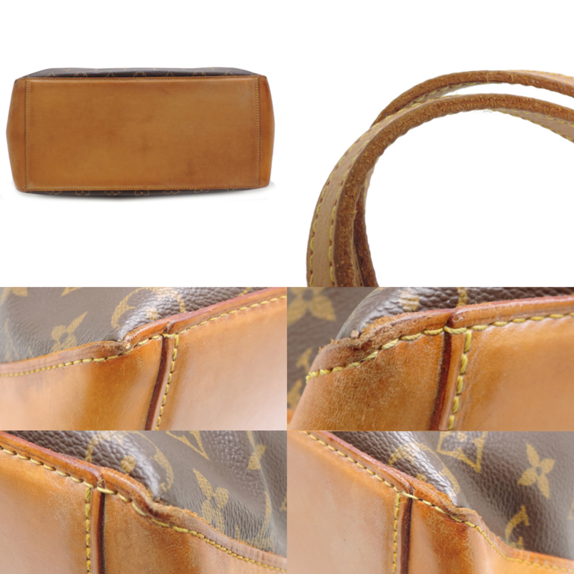 Louis Vuitton Brown Monogram Tote Bag (Pre-Owned)