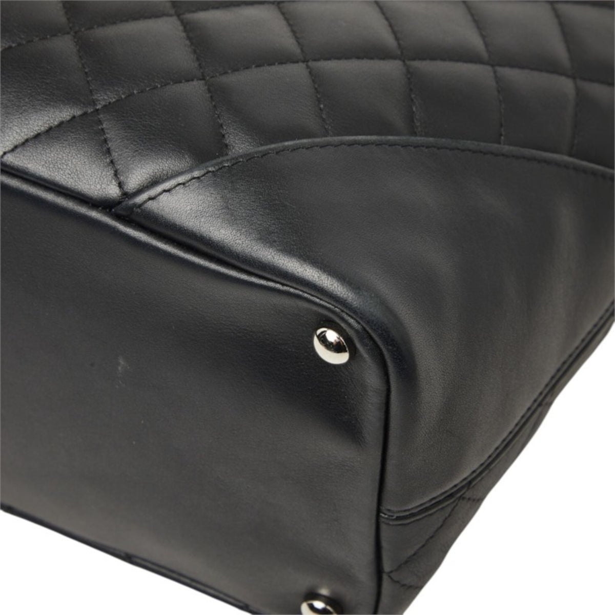 Chanel Black Cambon Ligne Handbag Tote Bag (Pre-Owned)