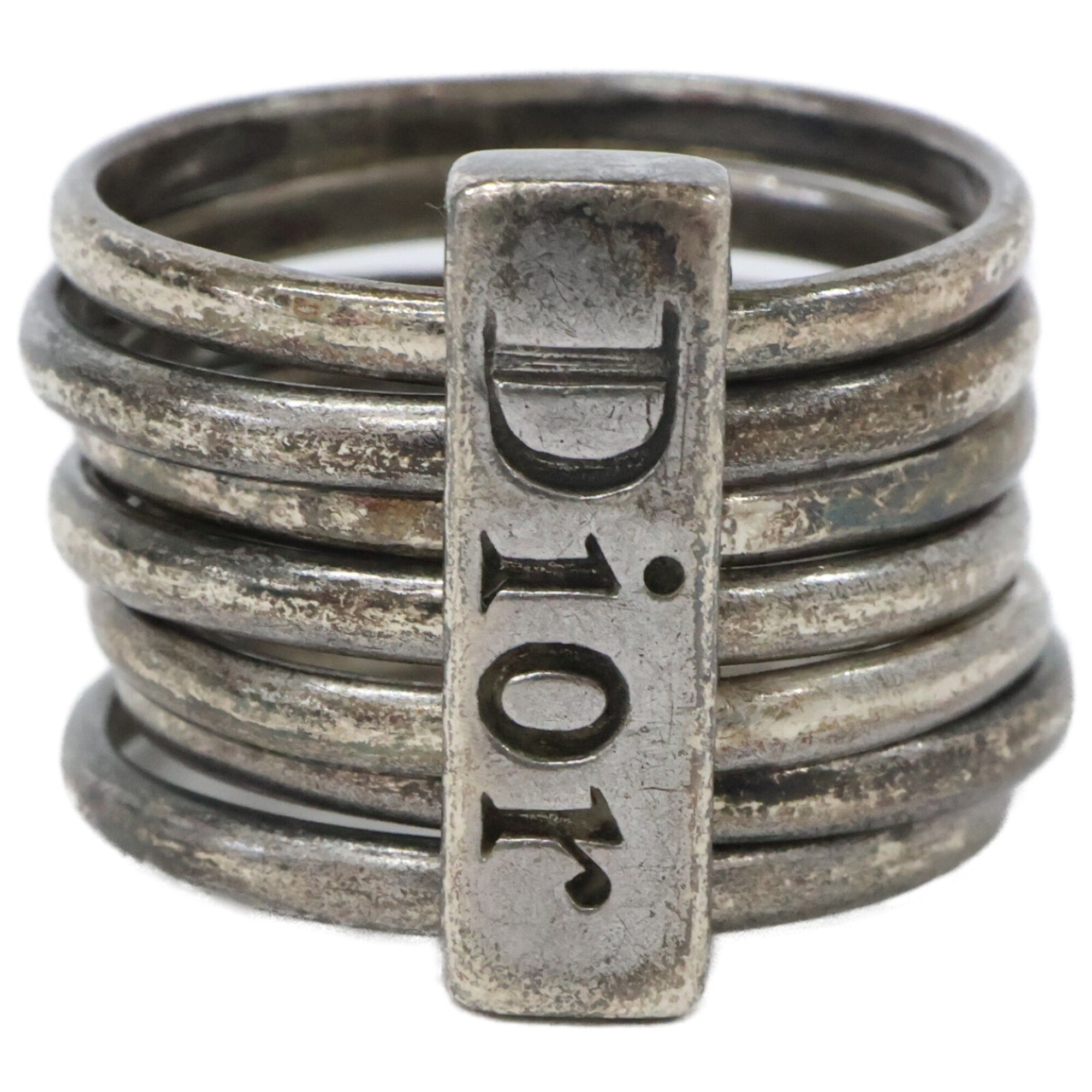 Dior Homme Silver Silver 925 Band Ring (Pre-Owned)