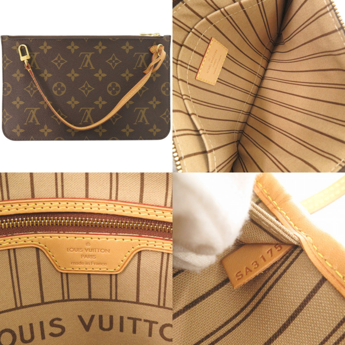 Louis Vuitton Brown Monogram Monogram Handbag Tote Bag (Pre-Owned)