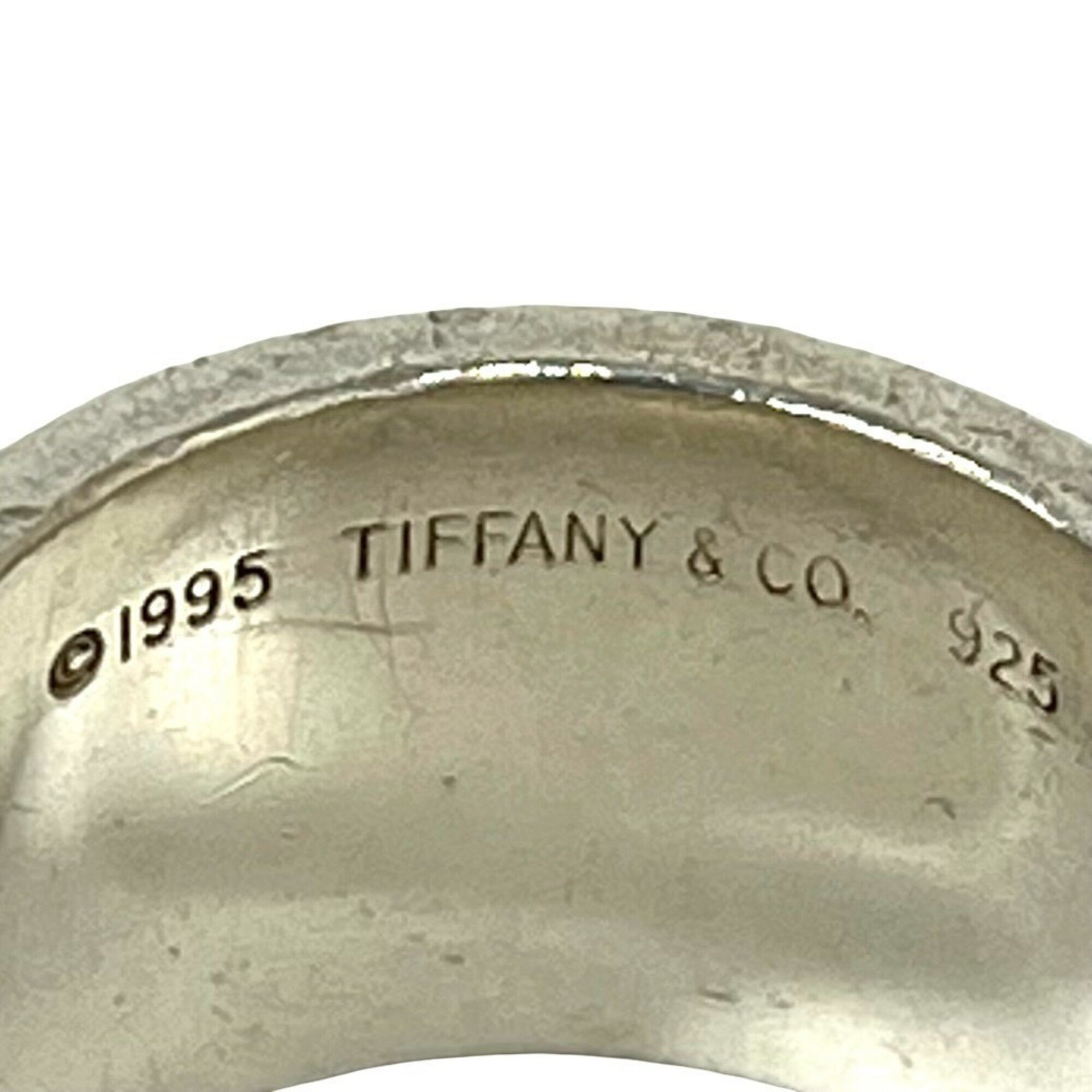 Tiffany Silver Silver 925 Band Ring (Pre-Owned)