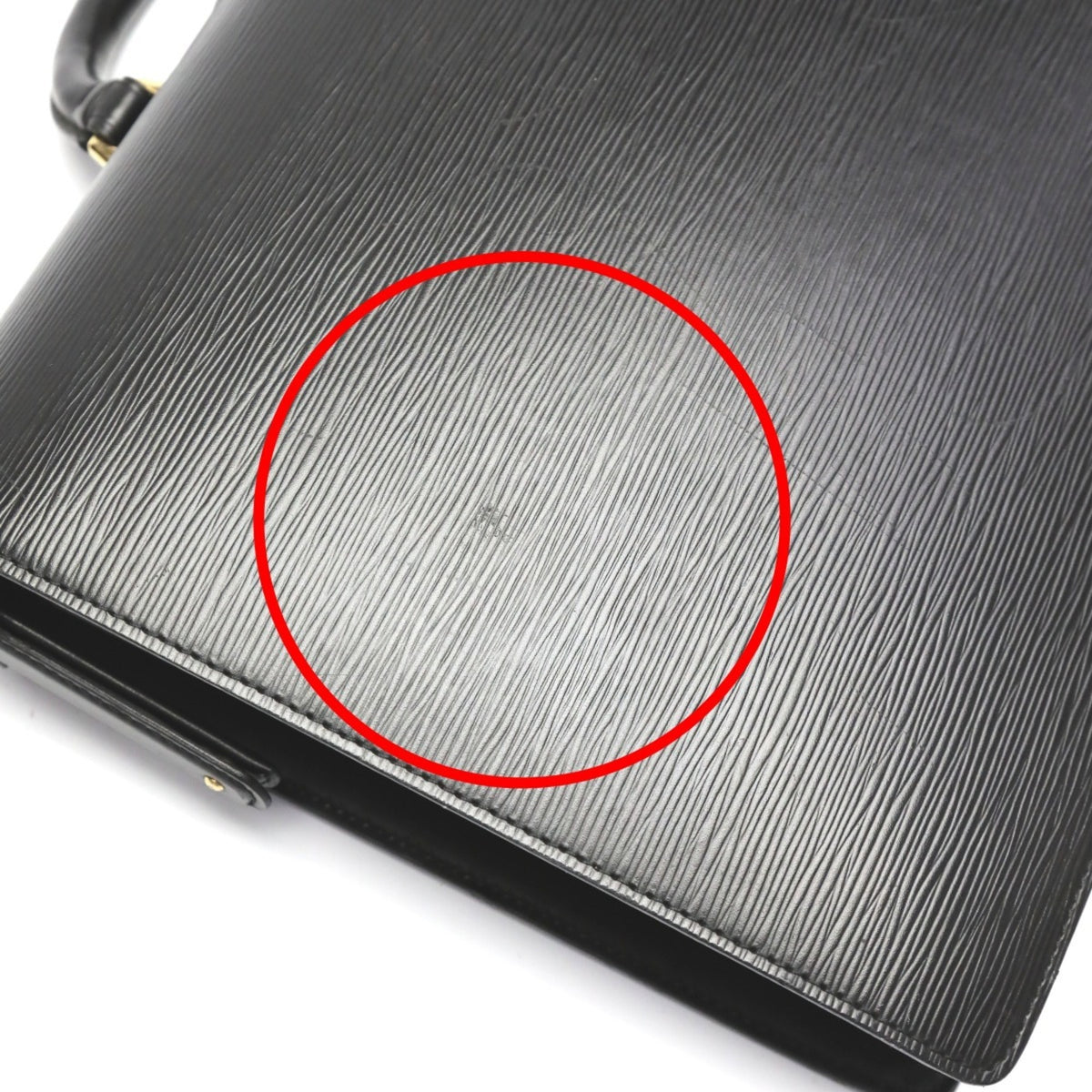 Louis Vuitton Epi Black Epi Leather Briefcase (Pre-Owned)