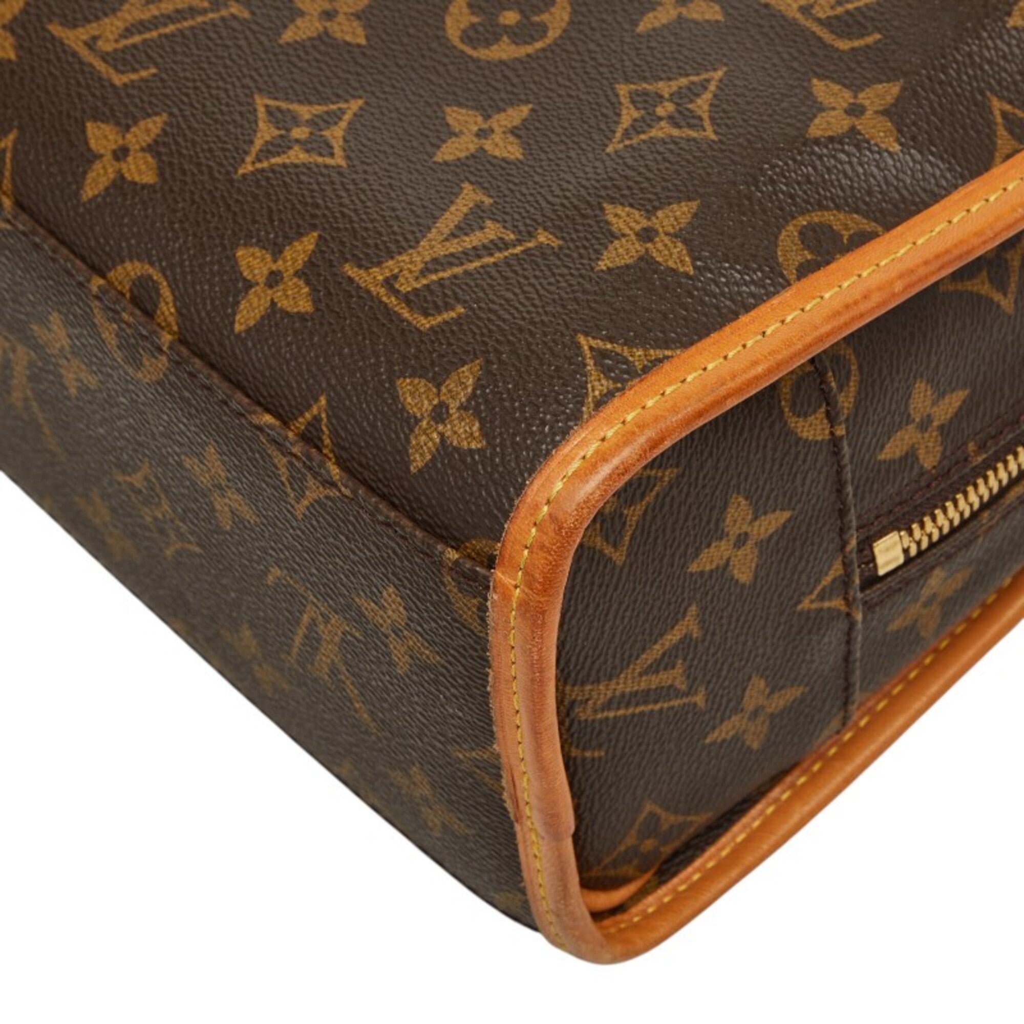 Louis Vuitton Brown Monogram Pvc Leather Briefcase (Pre-Owned)