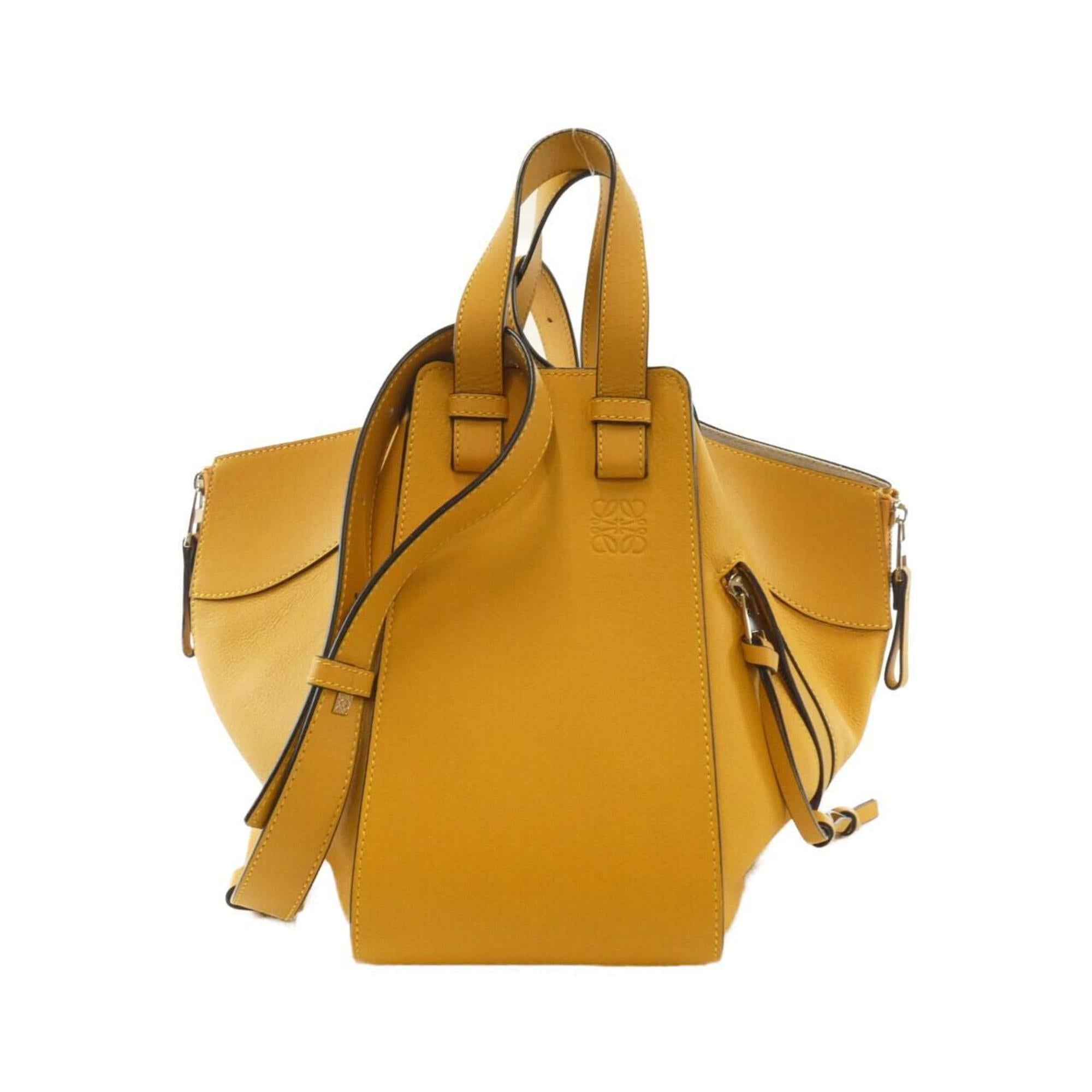 Loewe Yellow Leather Shoulder Bag (Pre-Owned)